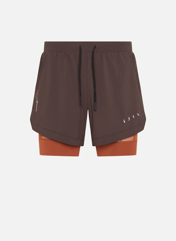 Short de sport mashu Marron by BORN LIVING YOGA BORN LIVING YOGA Short de sport mashu Marron