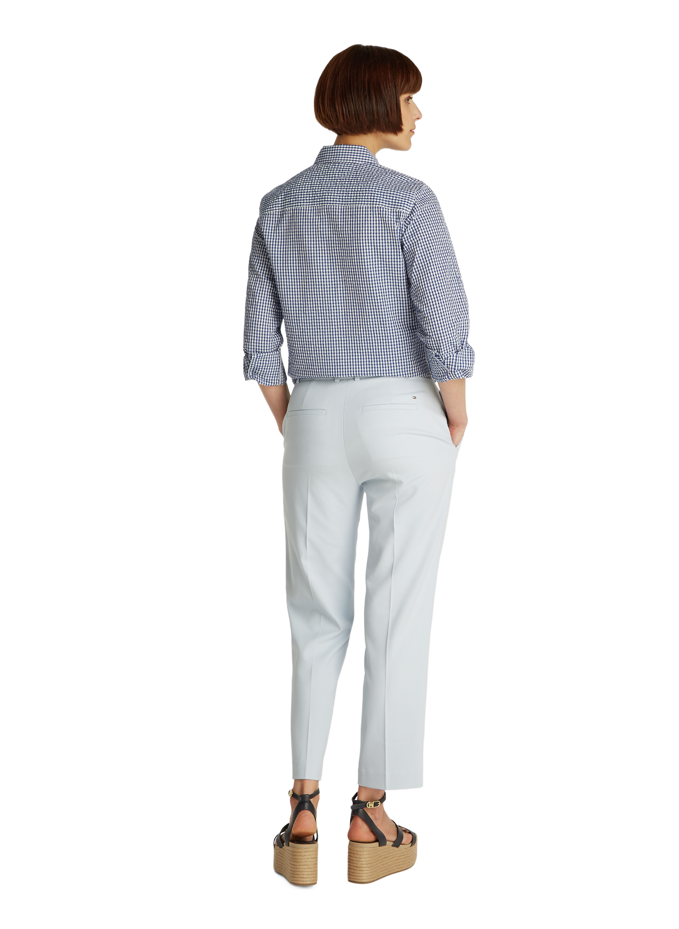 Pantalon de tailleur TOMMY HILFIGER Bleu