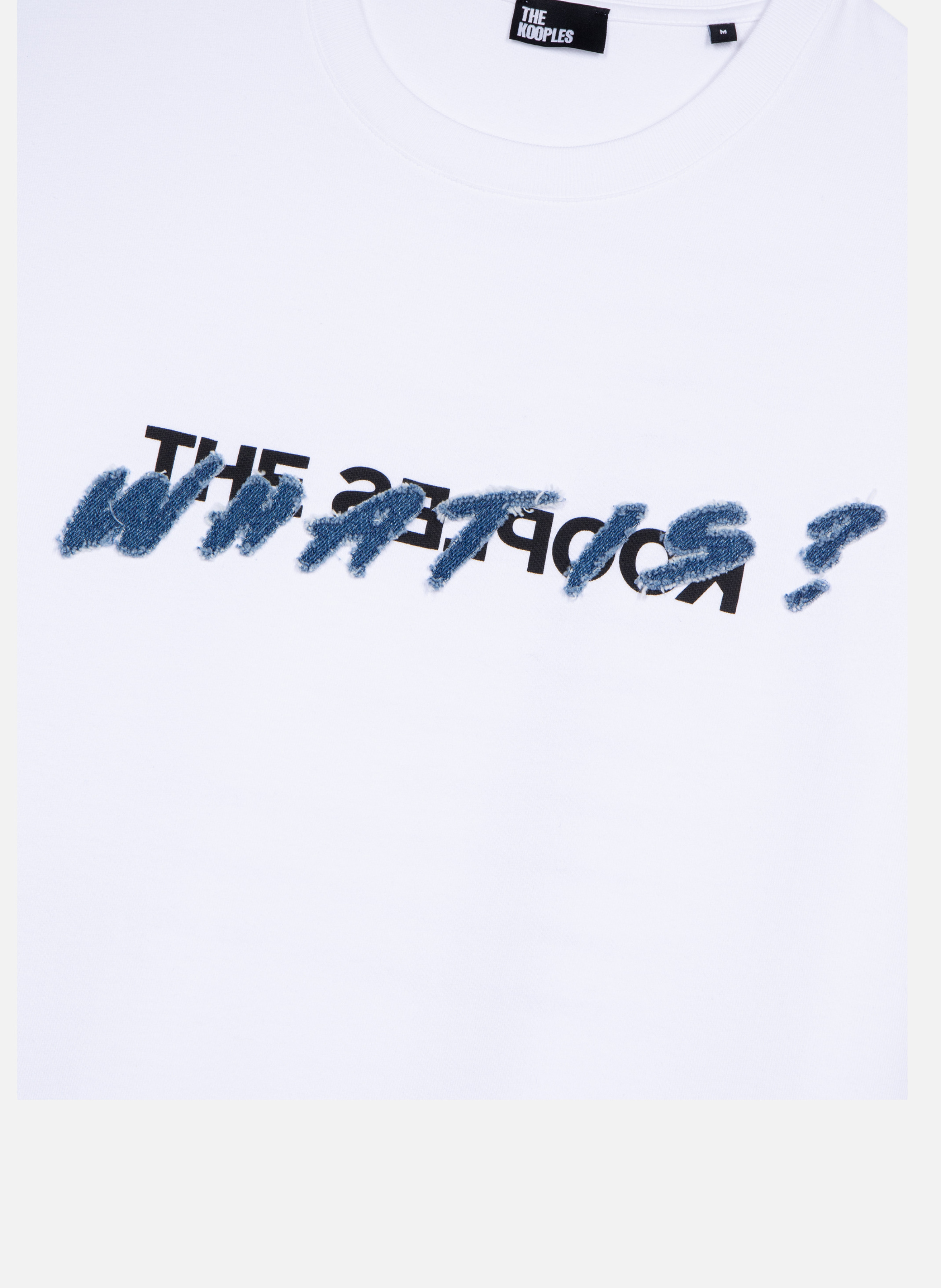 T-shirt manches courtes what is THE KOOPLES Blanc