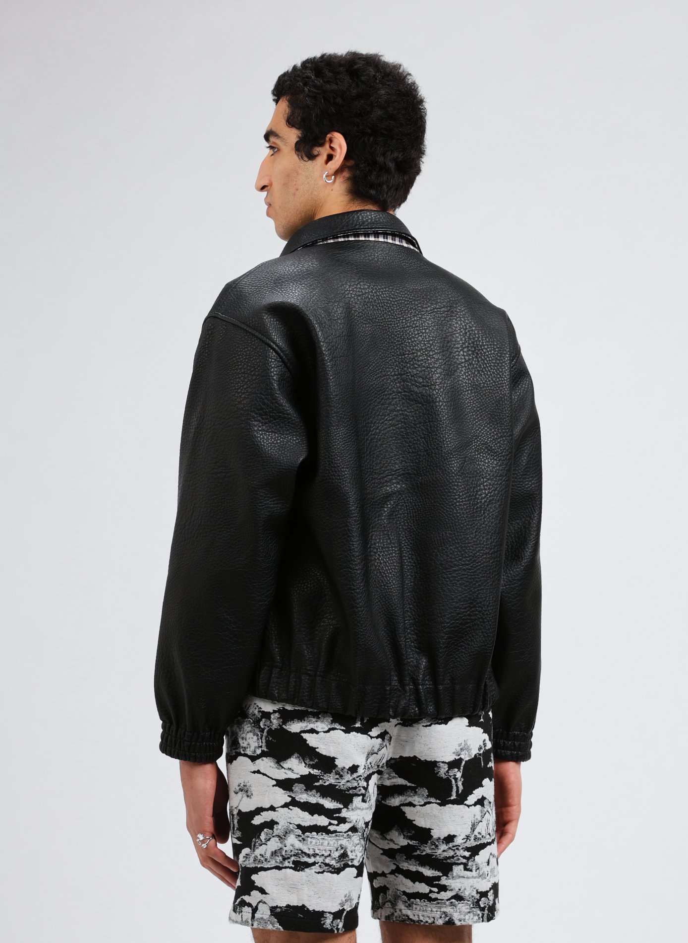 Grained jacket ARTE ANTWERP Black