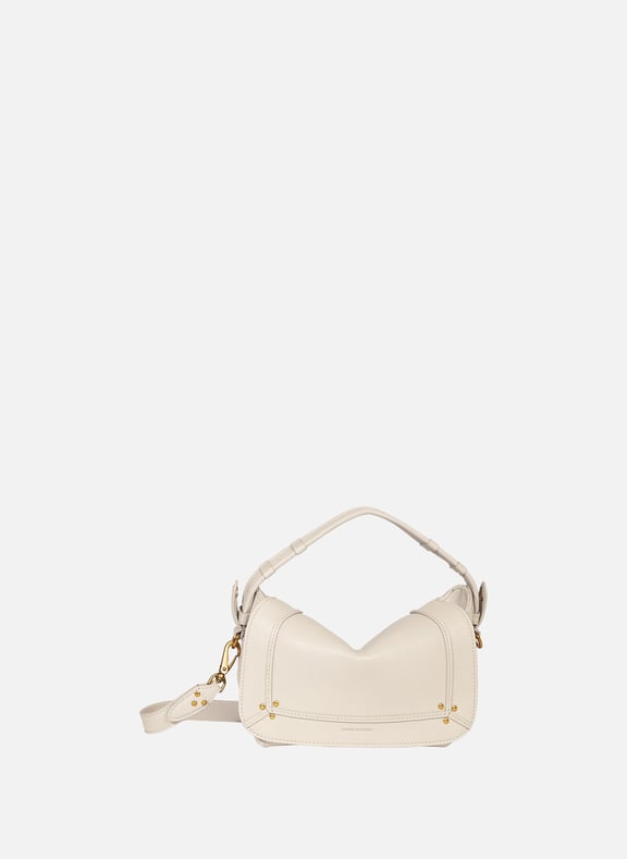 Sac à bandoulière Pépito S en cuir Beige by JÉRÔME DREYFUSS JÉRÔME DREYFUSS Sac à bandoulière Pépito S en cuir Beige