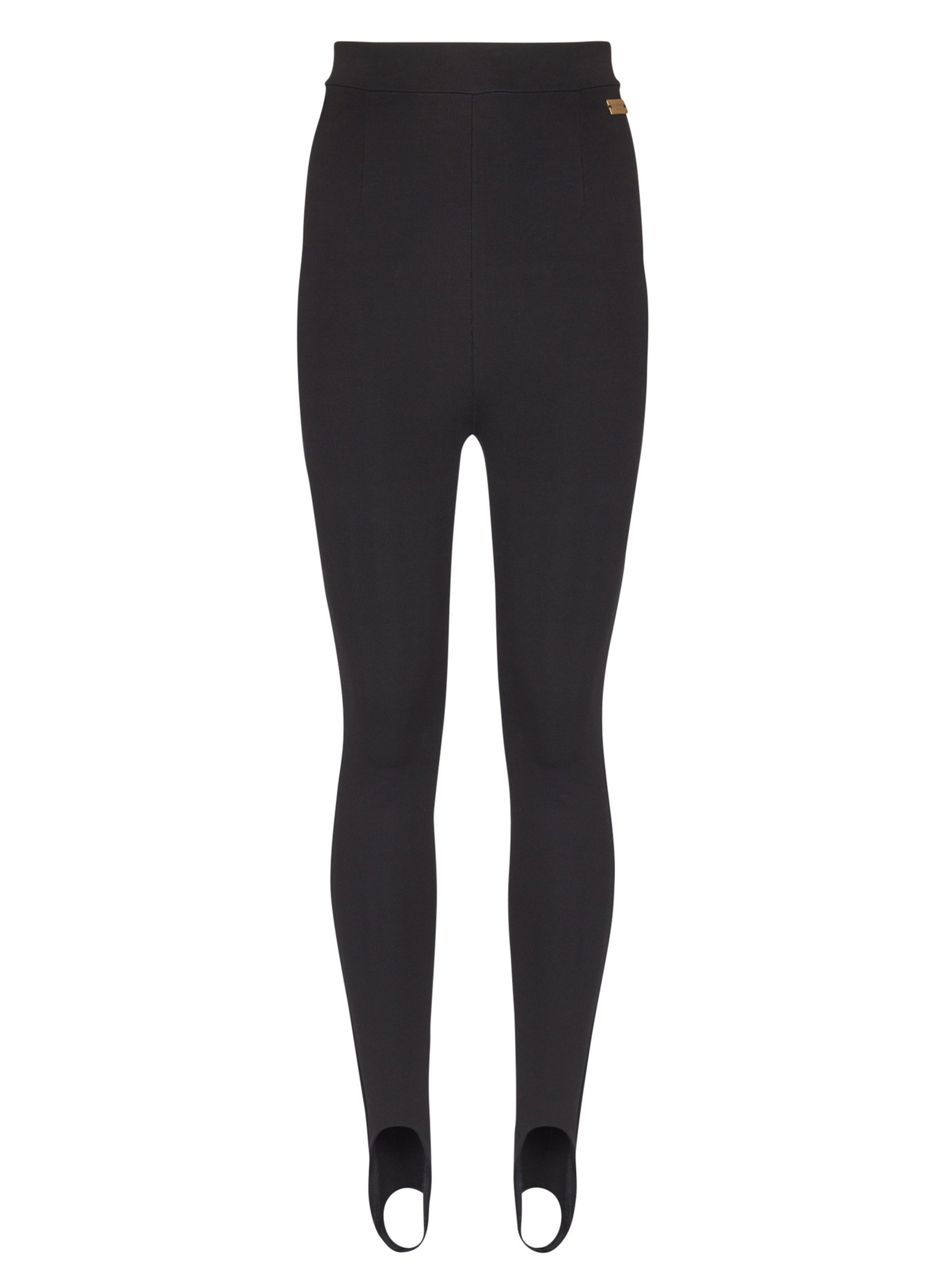 Legging en jersey façon fuseau BALMAIN Noir