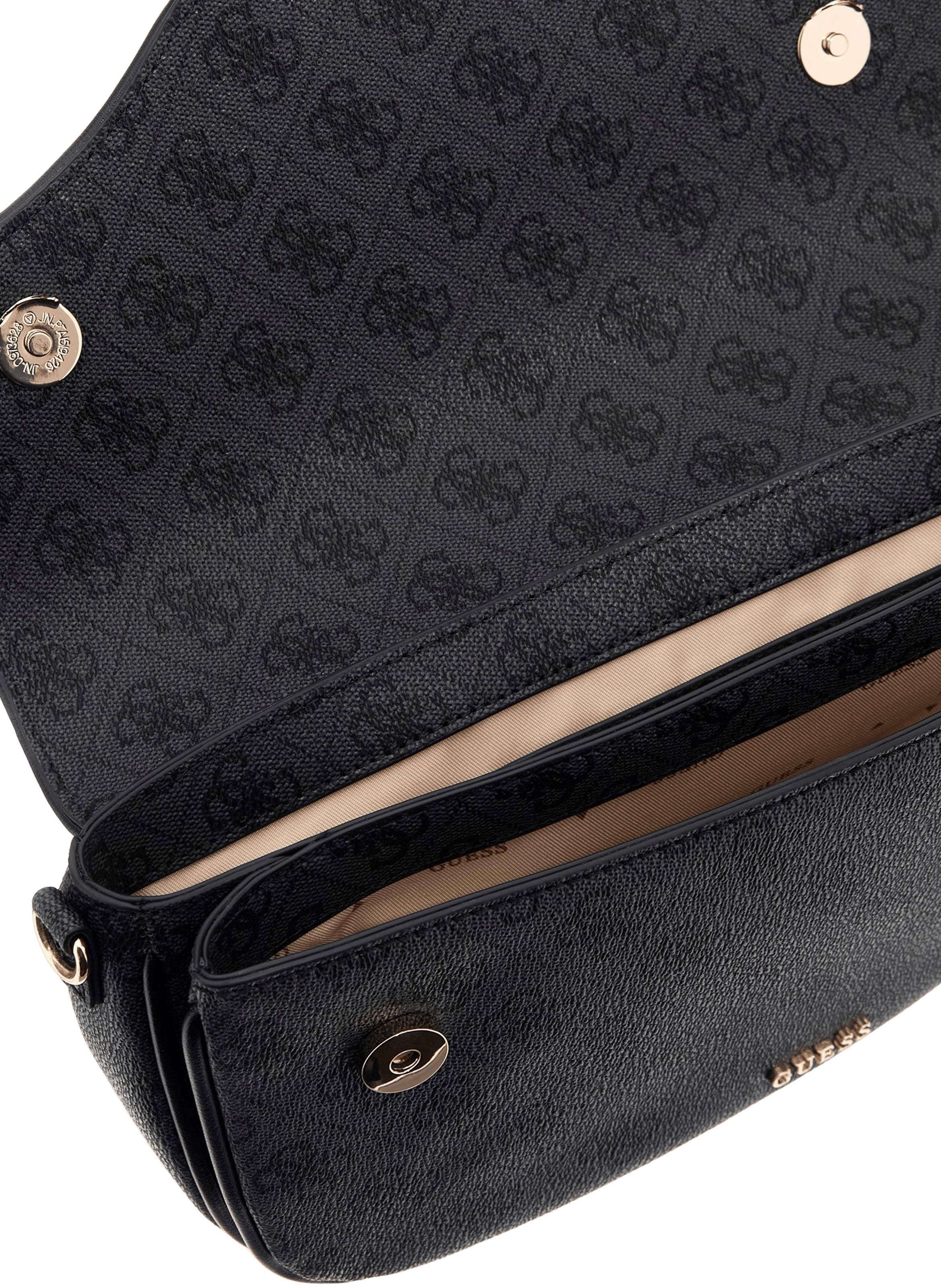 Logo shoulder bag GUESS Grey