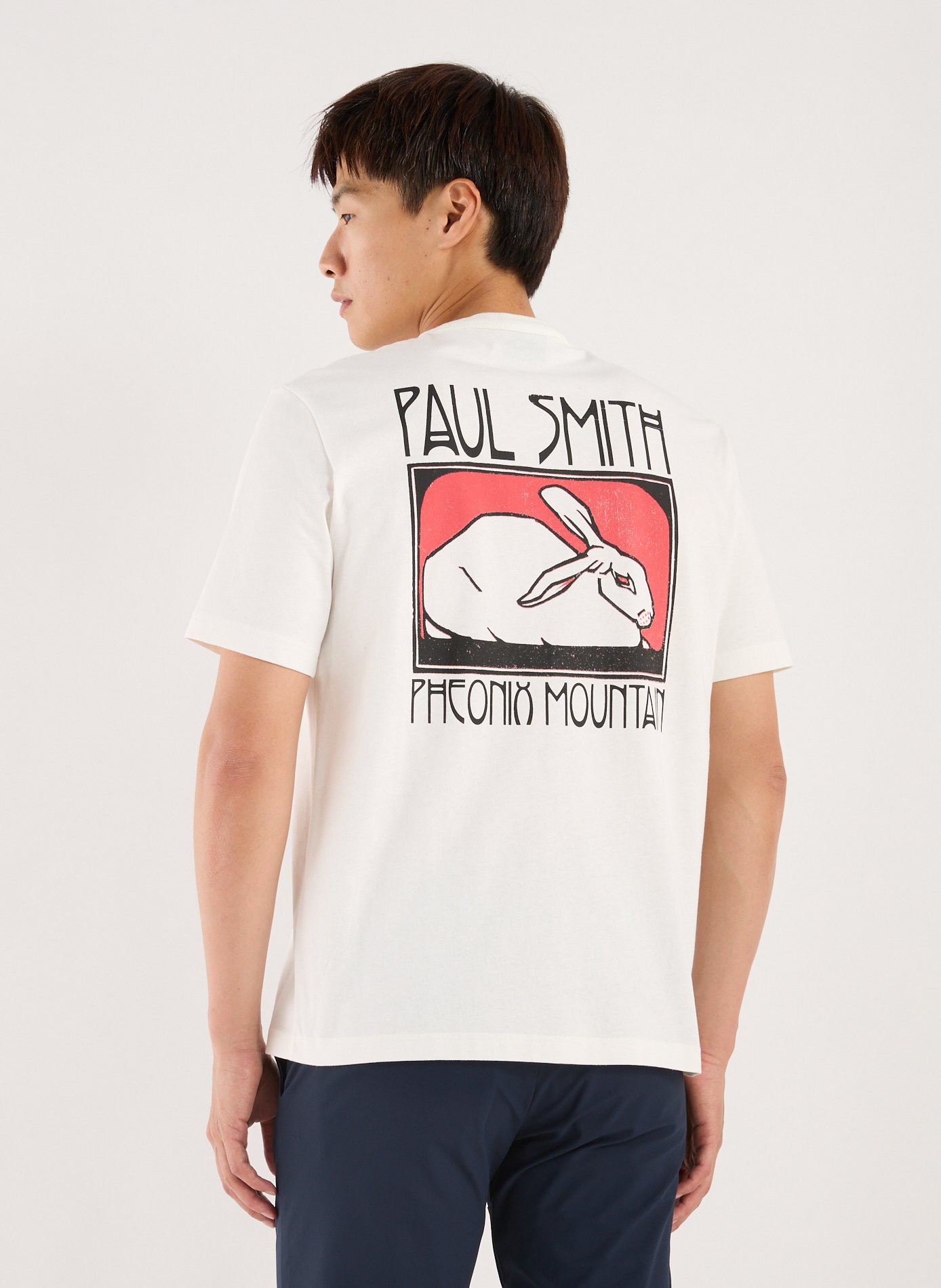 Classic Cotton T-Shirt PAUL SMITH Beige