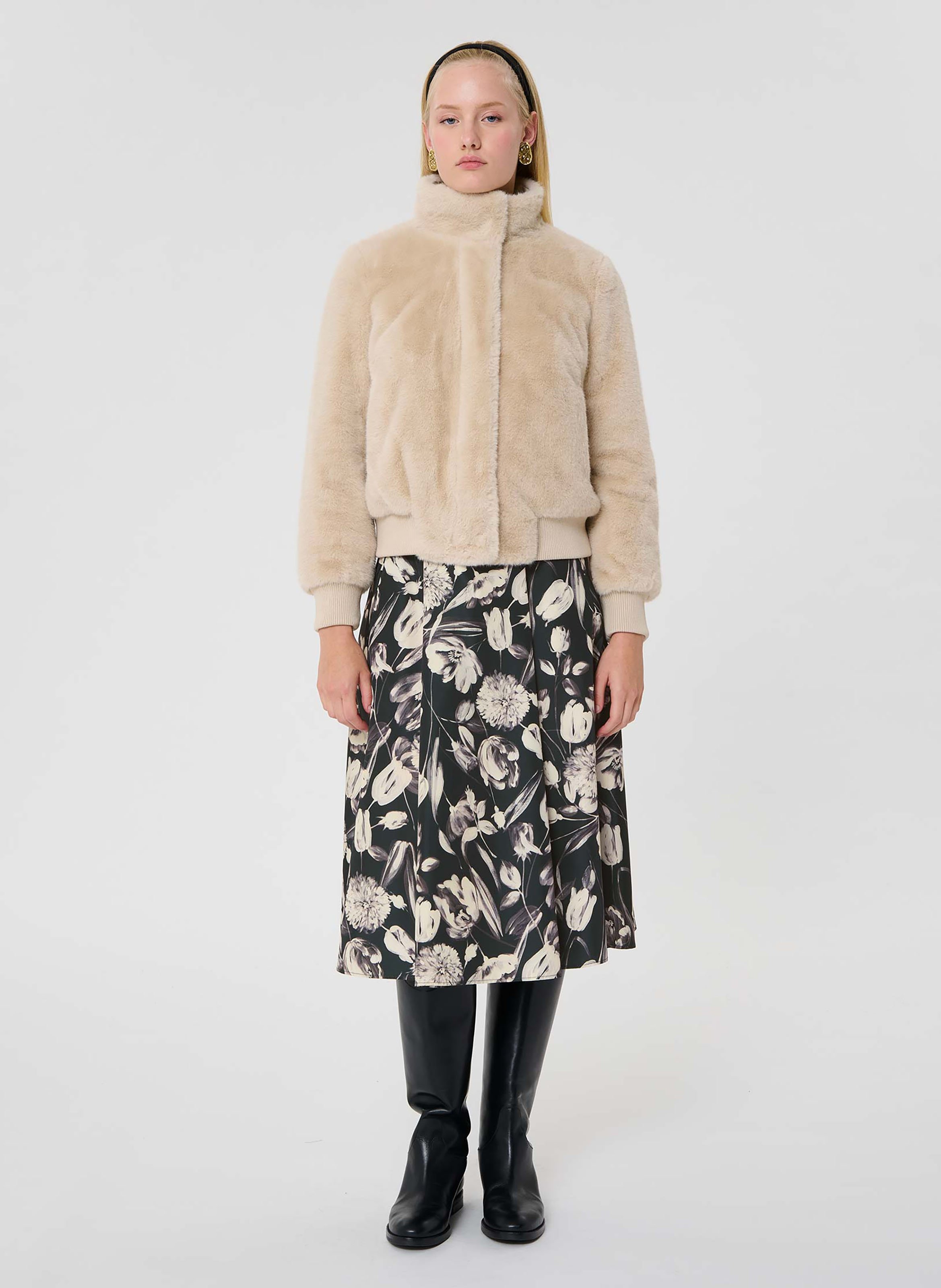 Blouson bertille TARA JARMON Beige