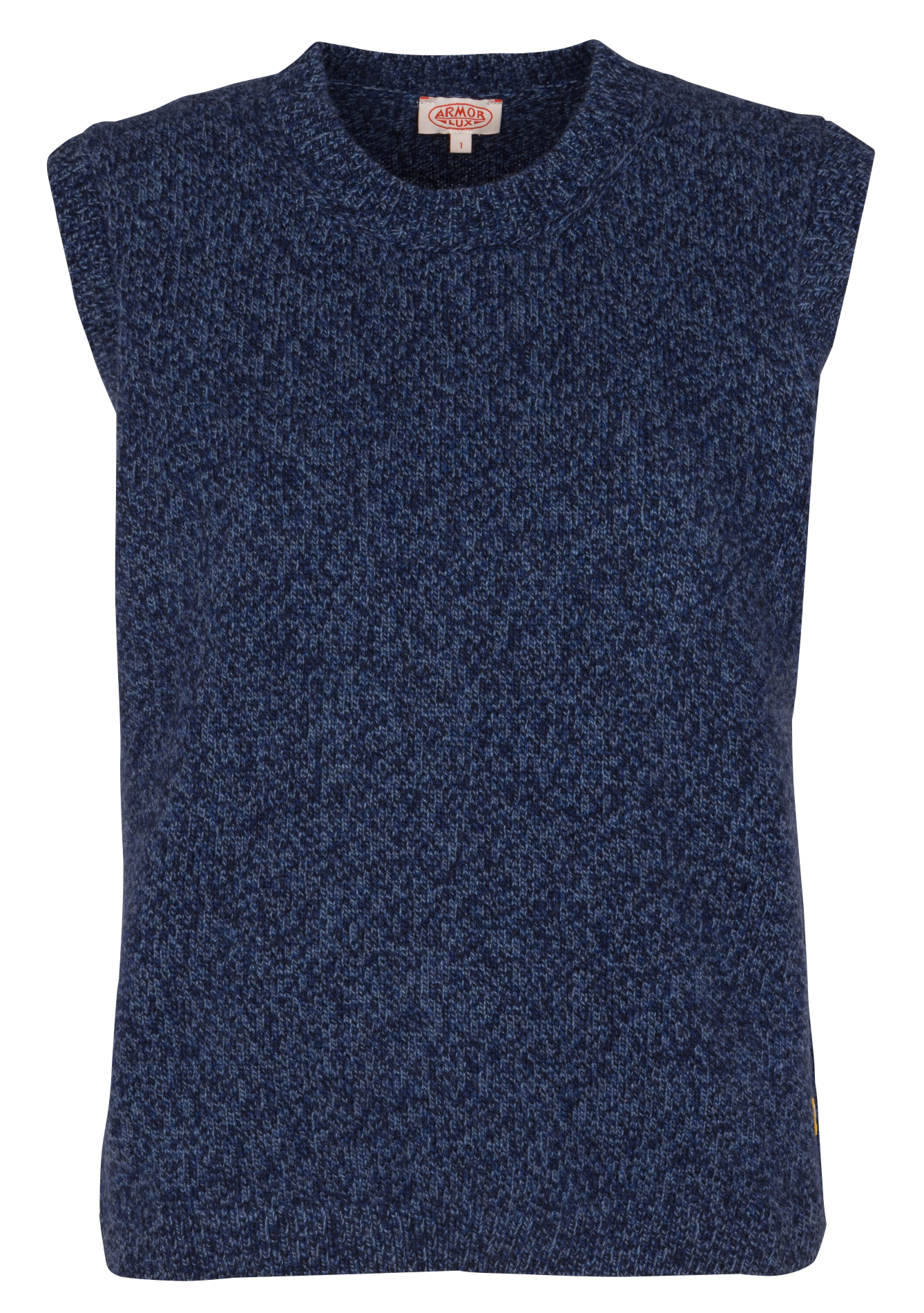 Pull sans manches en laine heritage ARMOR-LUX Bleu