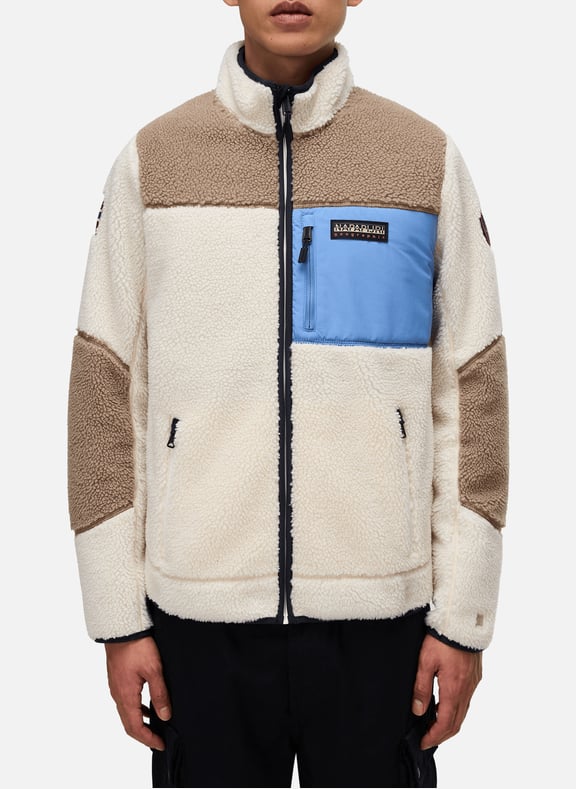 Fleece jacket Multicolour by NAPAPIJRI NAPAPIJRI Fleece jacket Multicolour