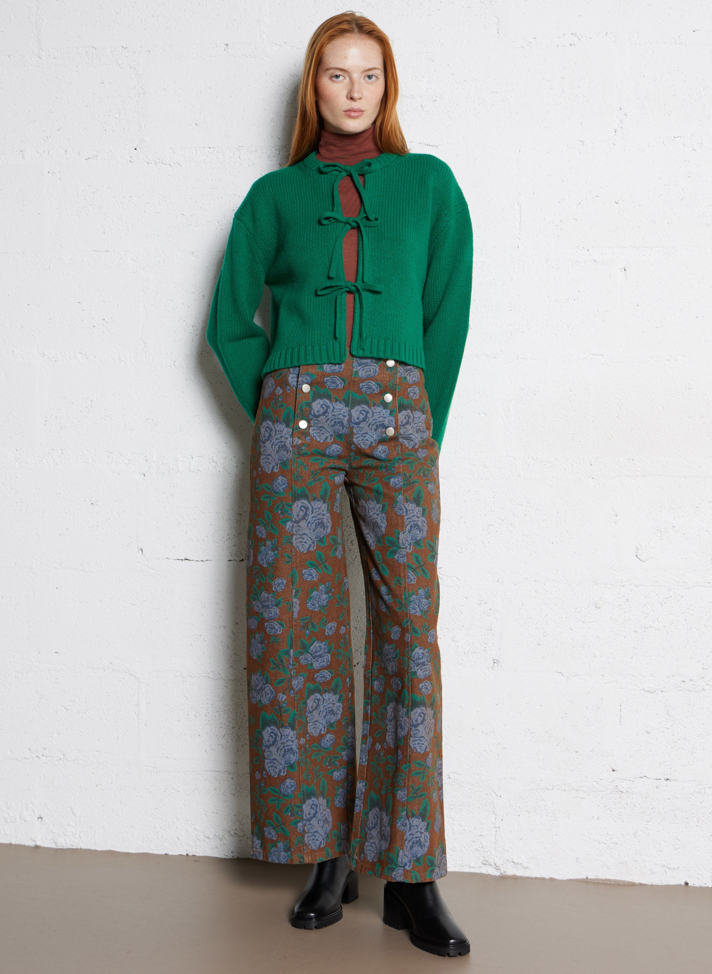 Bottines à talons en cuir n°559 RIVECOUR Noir