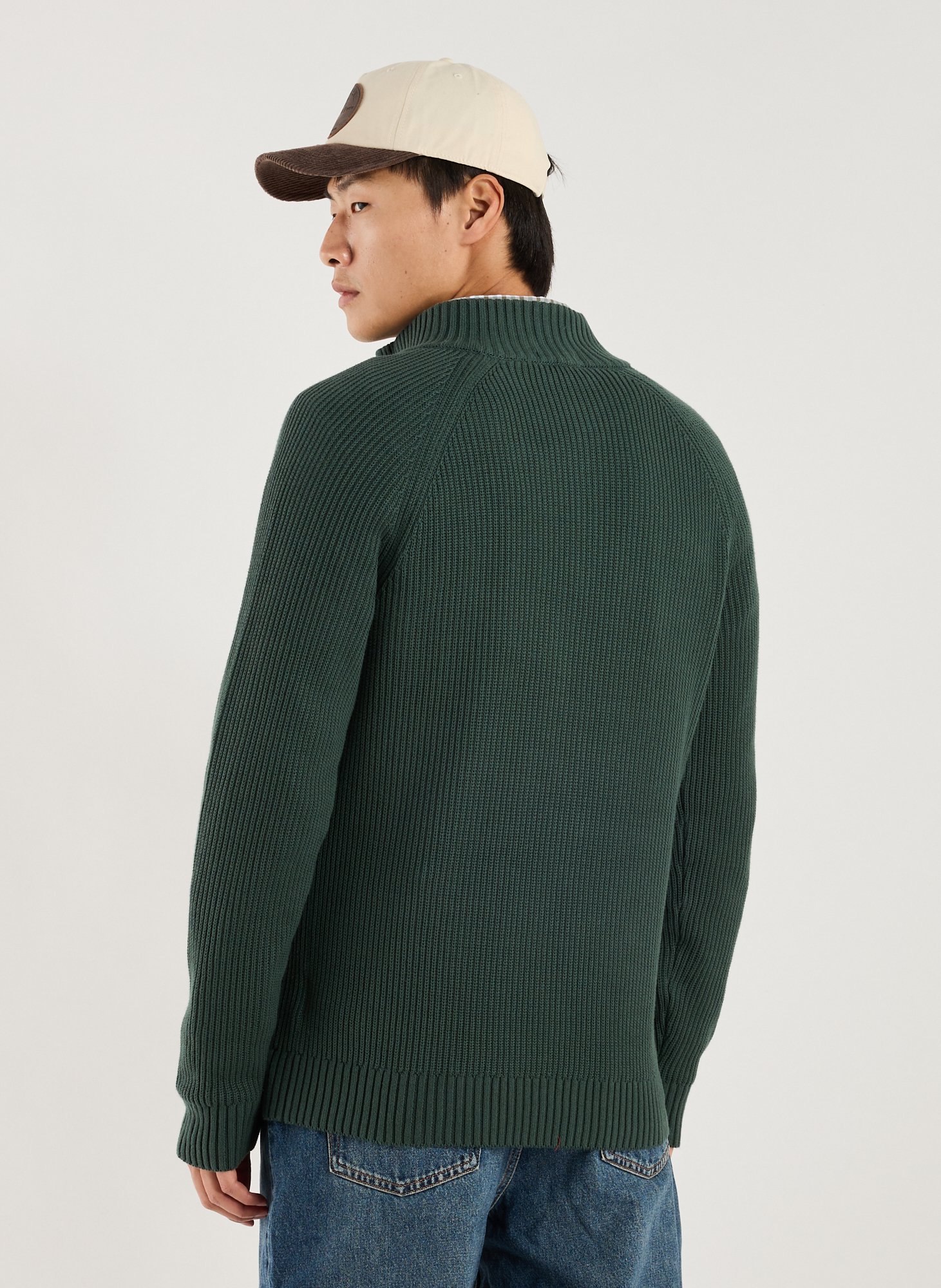 Cotton jumper TIMBERLAND Green