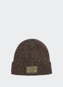 Classic ribbed knit beanie  Forest green