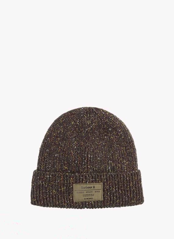 Classic ribbed knit beanie | Green by BARBOUR Classic ribbed knit beanie Green