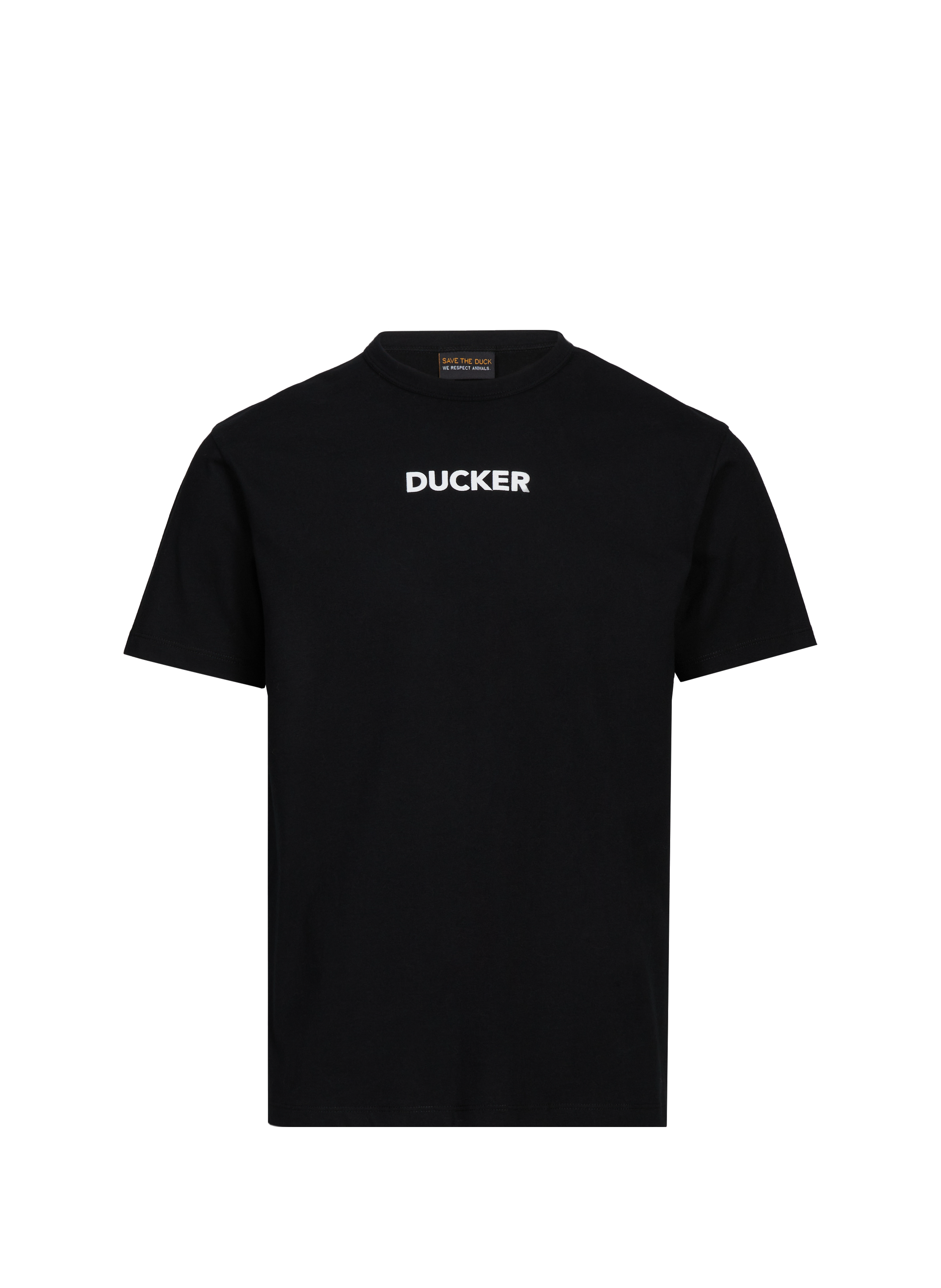 SAVE THE DUCK T-shirt en coton Noir