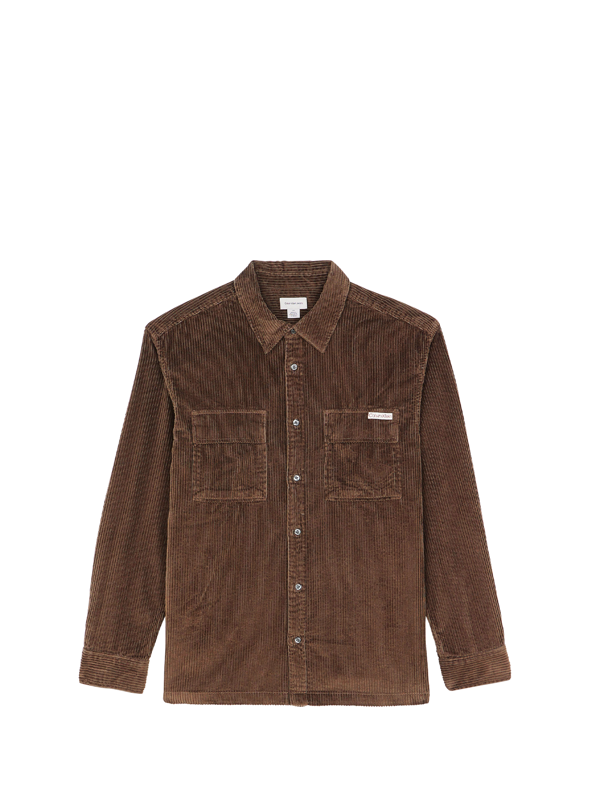 Corduroy shirt CALVIN KLEIN Brown