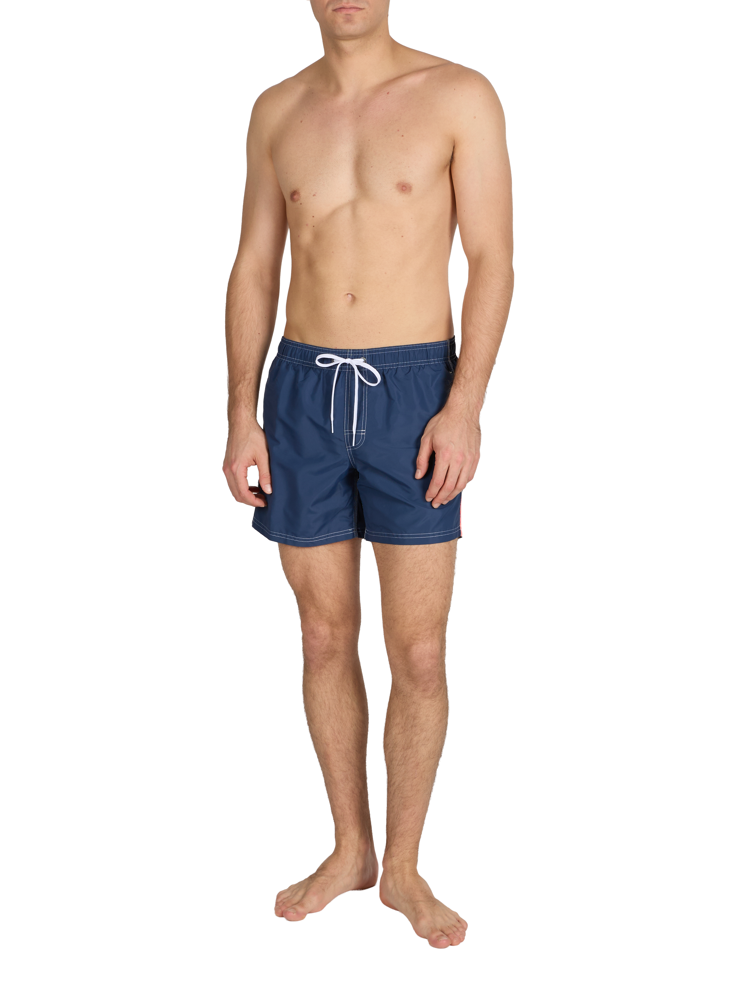 Swim shorts with stripes SUNDEK Blue