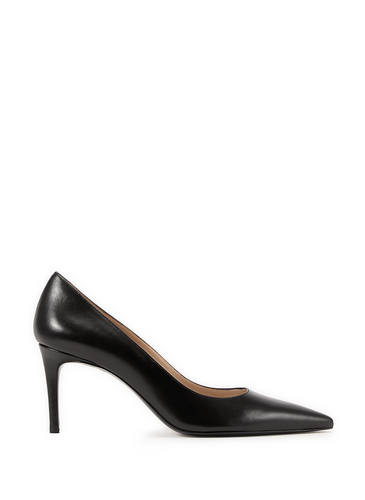 Stuart Power 75 matte leather pump STUART WEITZMAN Black