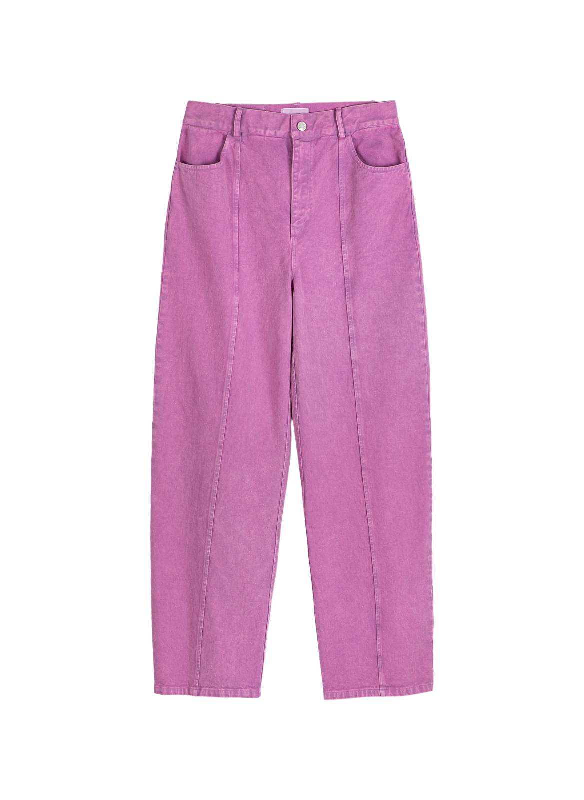 Pantalon bootcut en coton BOBO CHOSES Violet