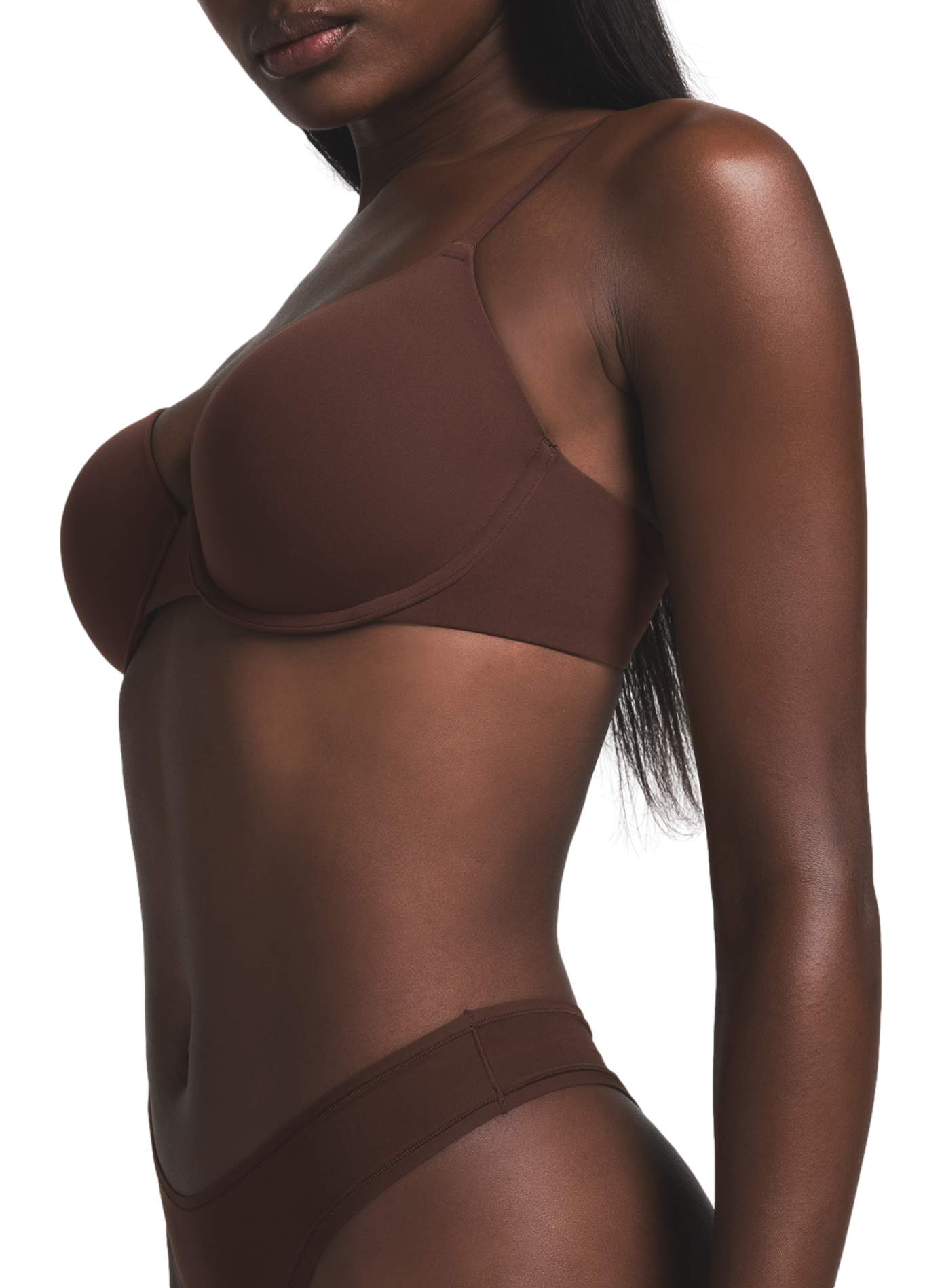 Plain bra  SKIMS Brown