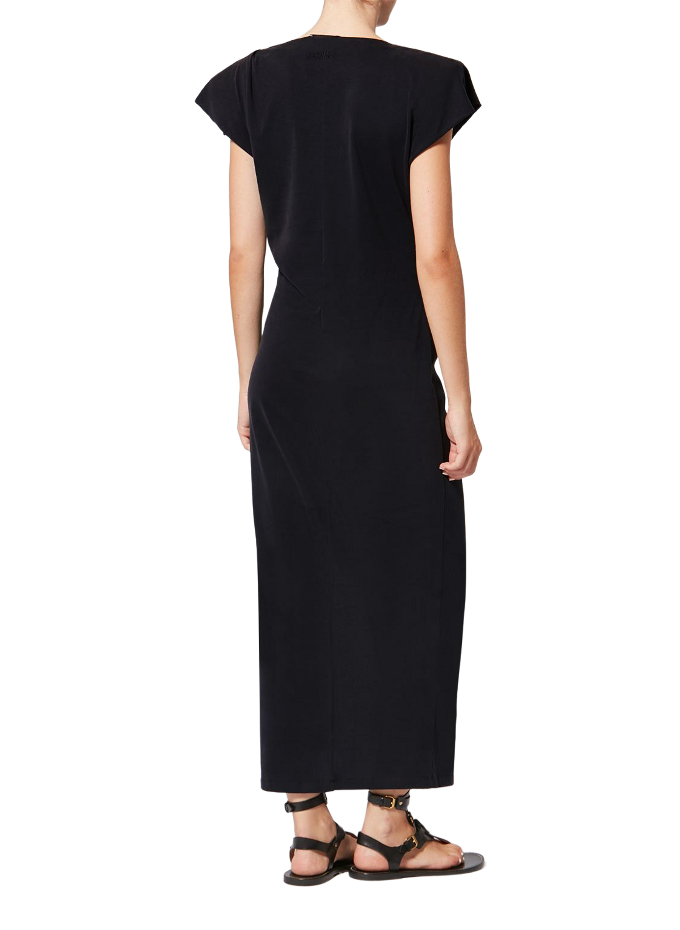 Nadela cotton jersey dress ISABEL MARANT Black
