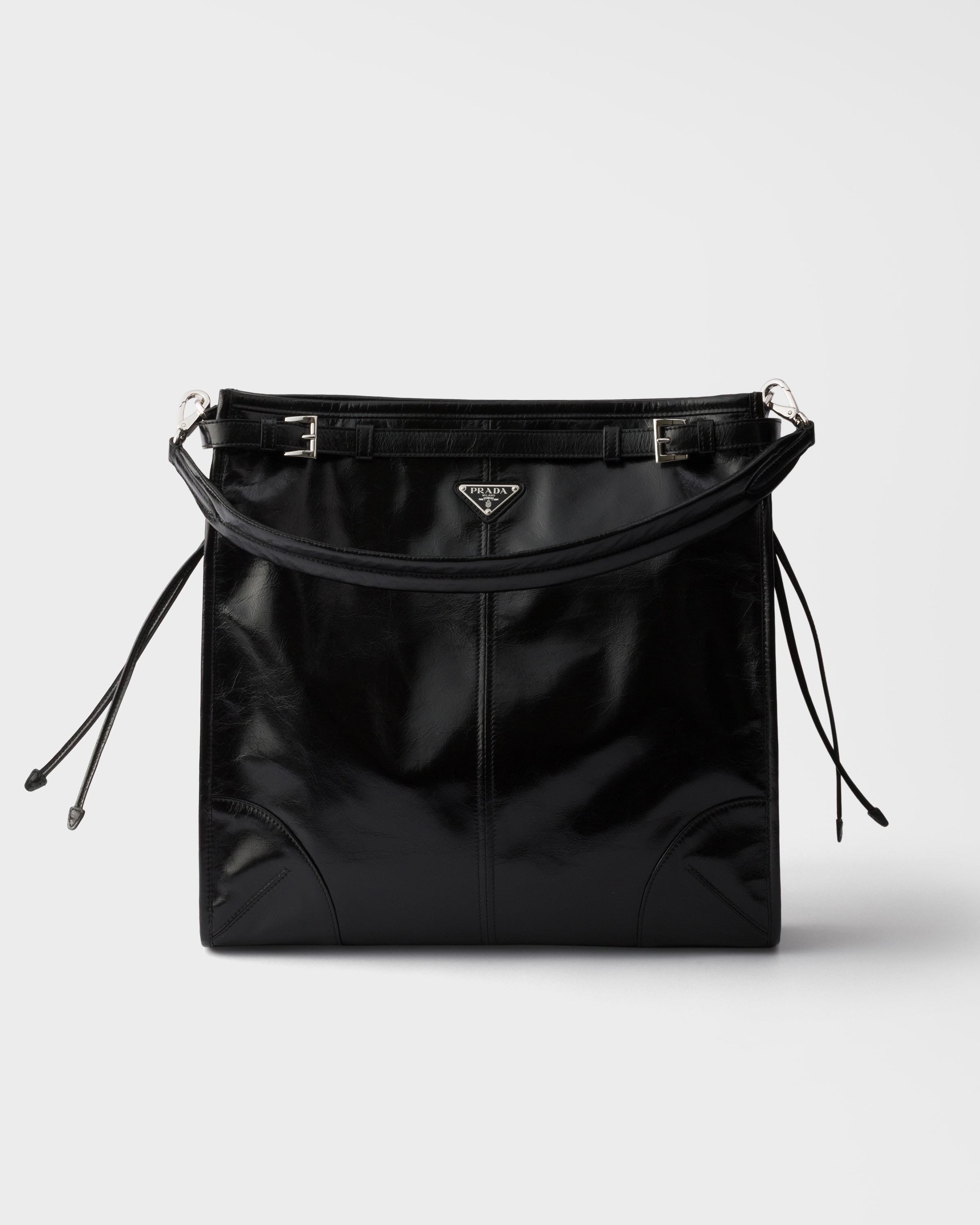 Sac porté épaule prada bonnie en cuir PRADA Noir