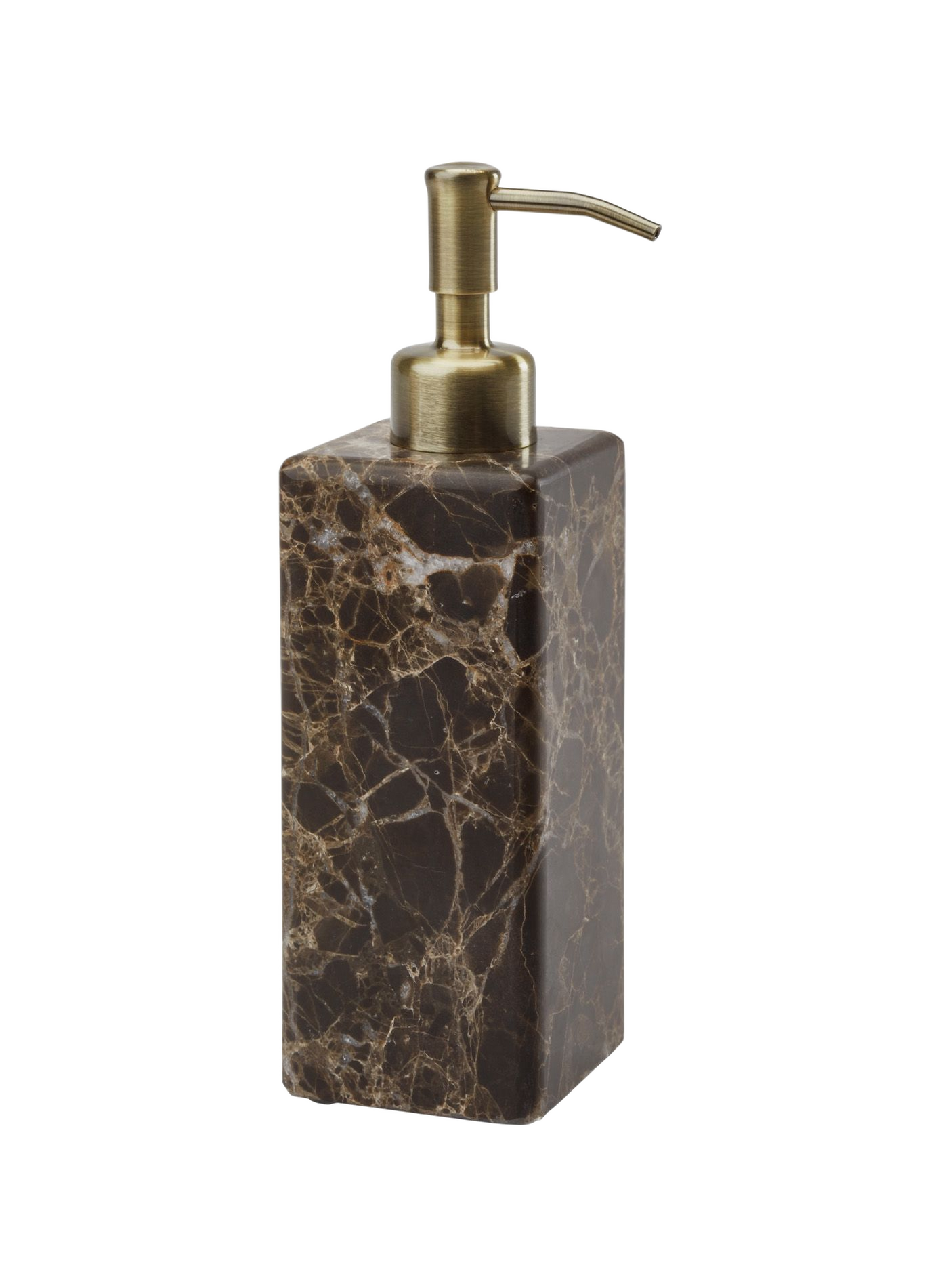 Marble Hammam soap dispenser AQUANOVA Brown