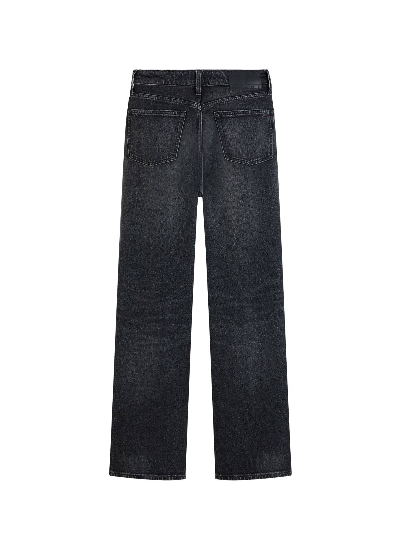 Weite Baumwollmischungshose Claire TOMMY HILFIGER Schwarz