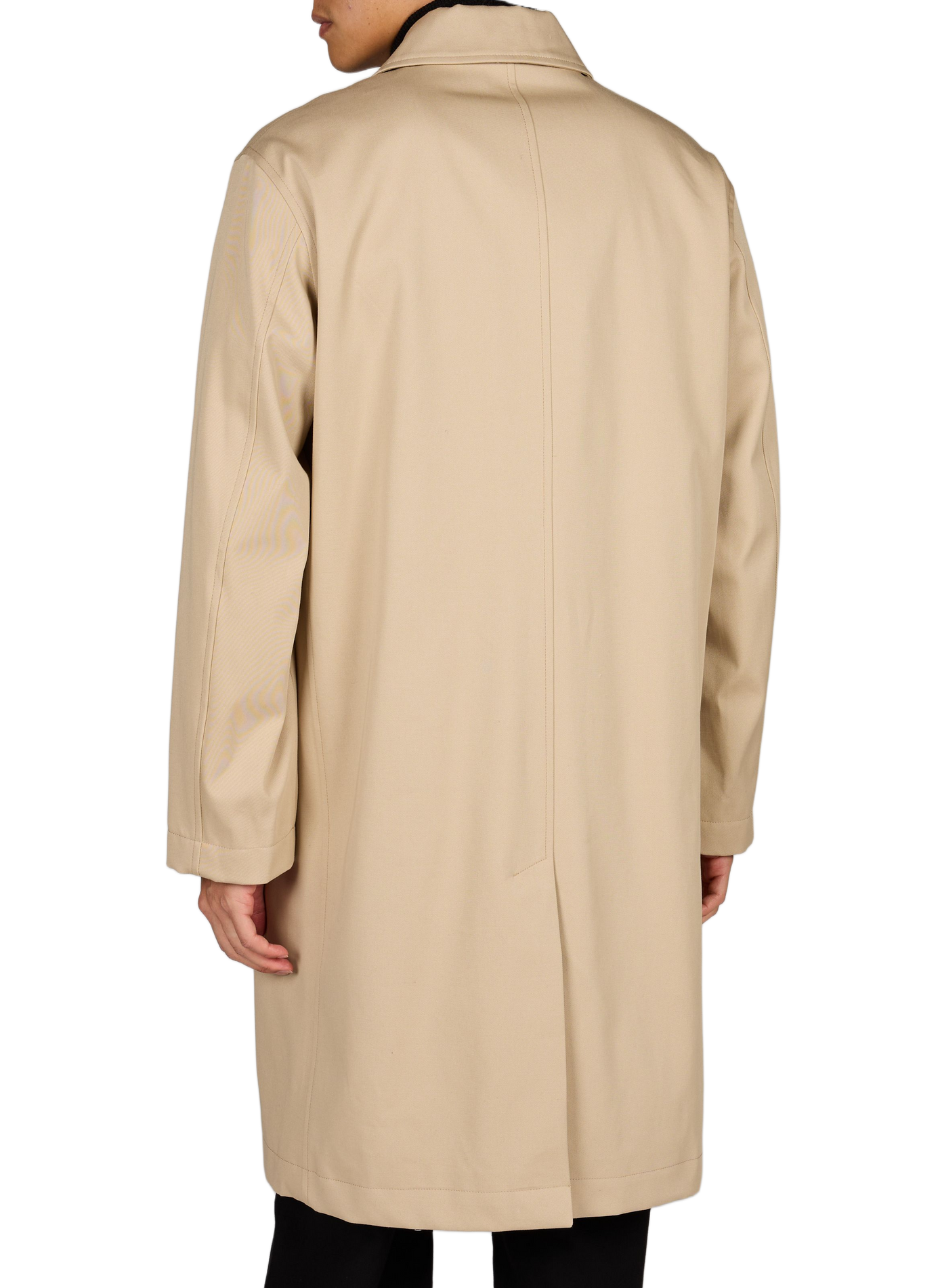 Trench oversize col classique en coton  A.P.C. Beige