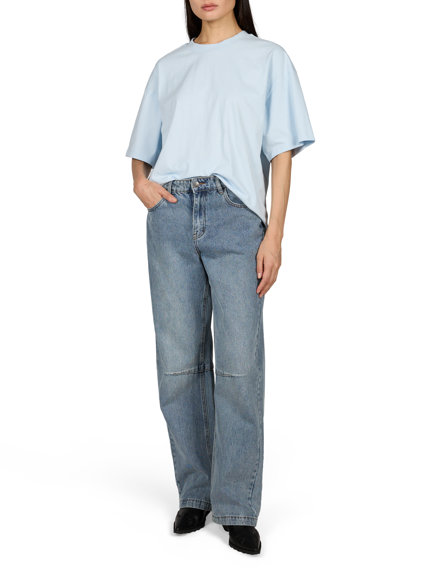 T-shirt ROUGE EDIT Bleu