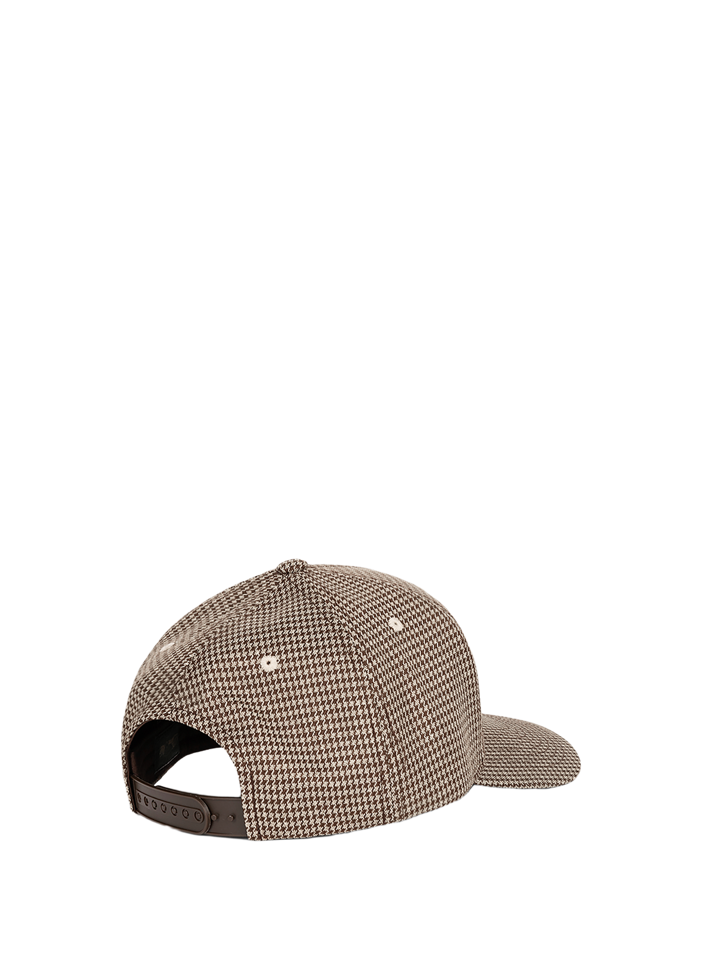 Houndstooth cap DIME Brown