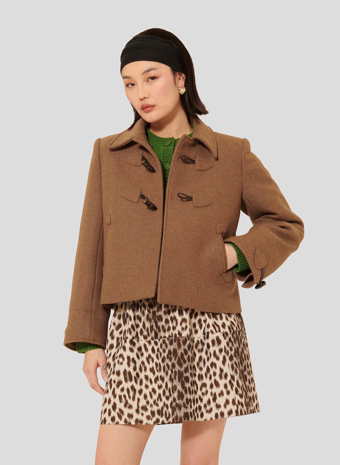 Manteau manoel TARA JARMON Marron
