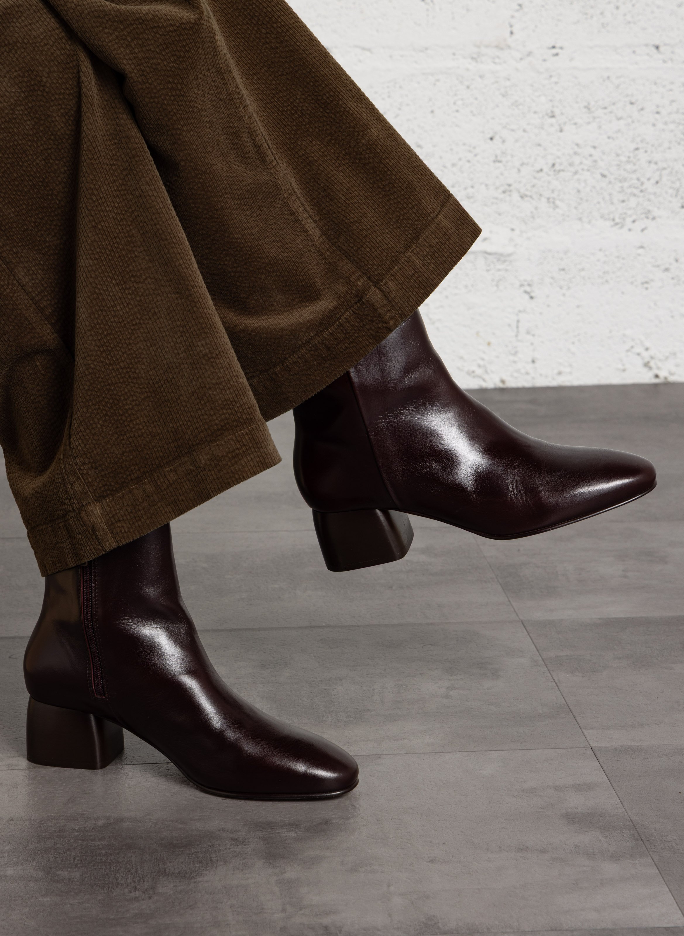Bottines en cuir janis BOBBIES Violet
