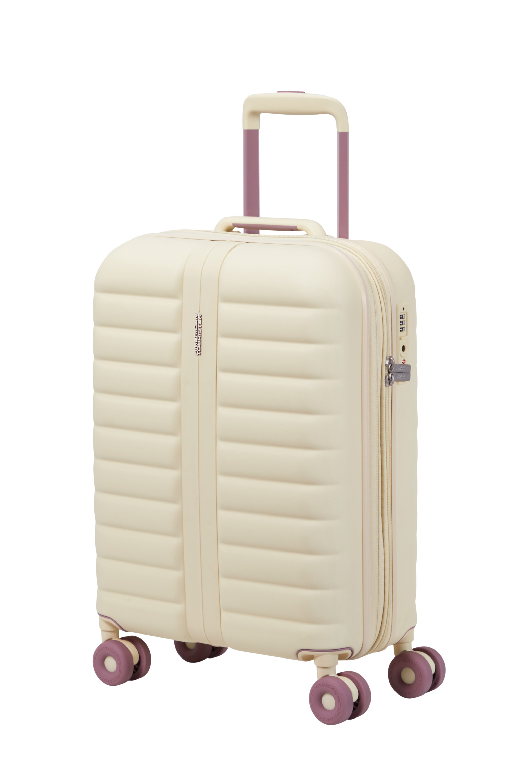 Neovibe valise 4 roues taille s AMERICAN TOURISTER Beige