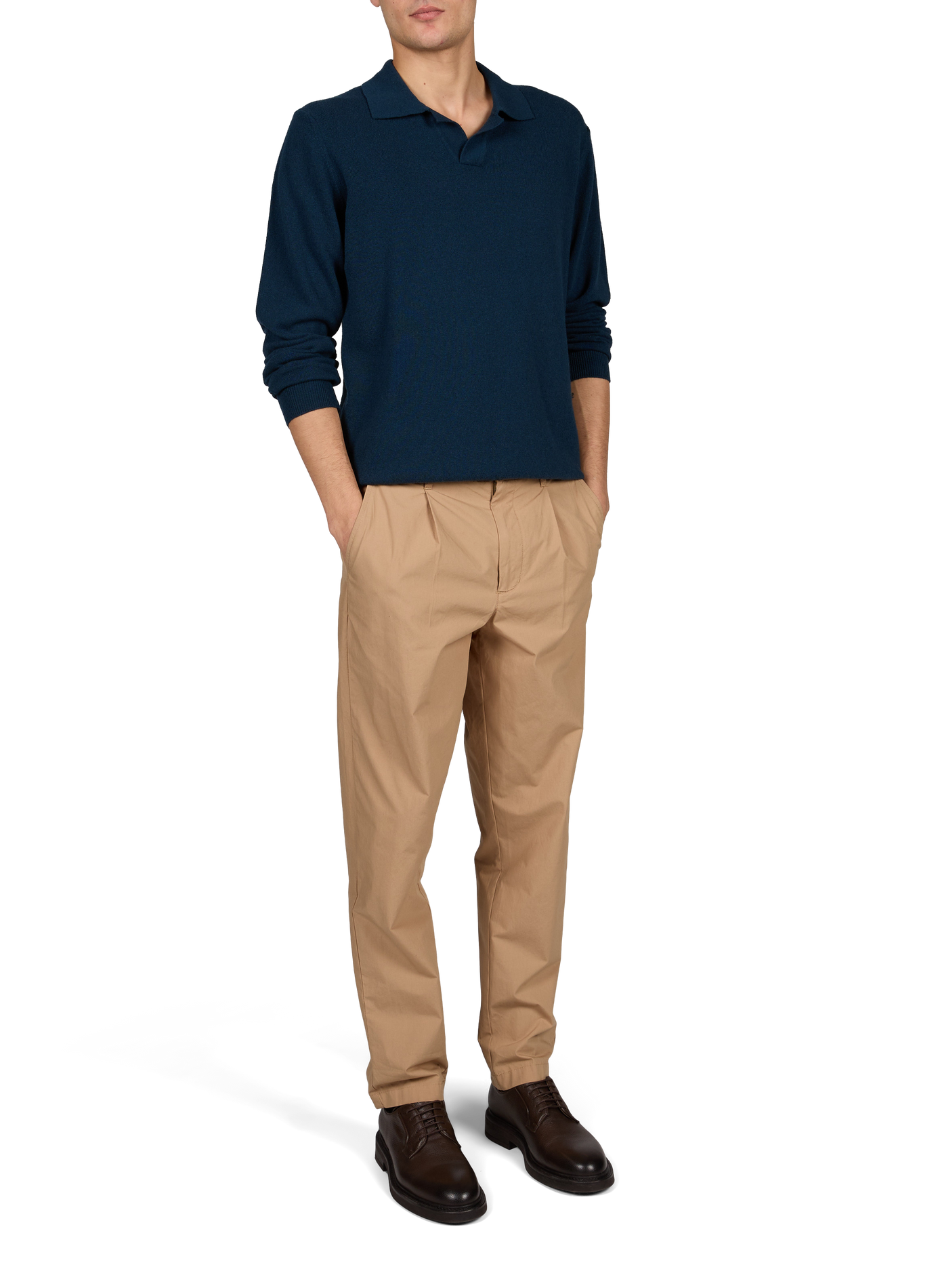 GABINO Polopullover aus Wolle LAFAURIE Blau