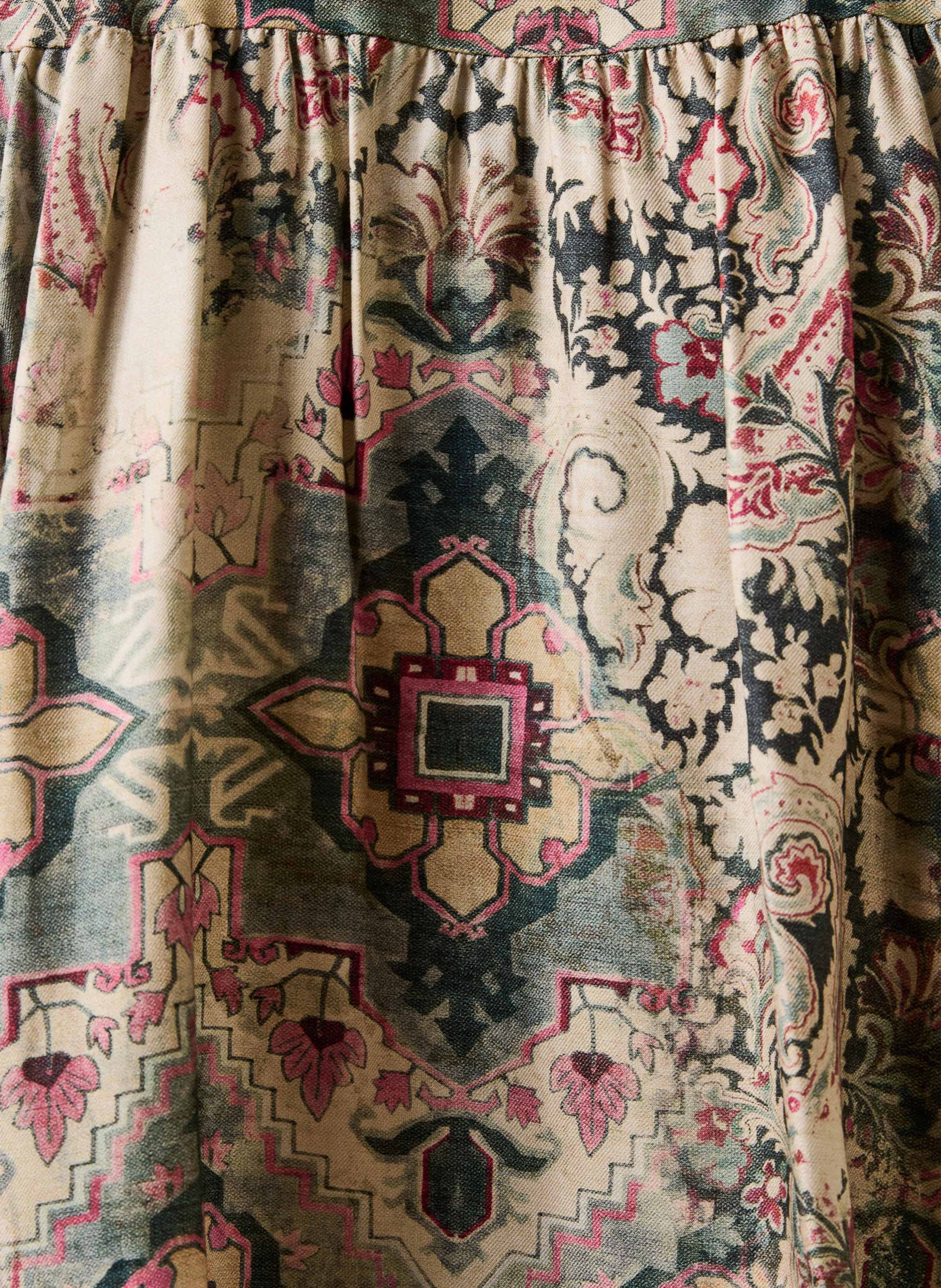 Shirt met ronde hals LA FEE MARABOUTEE Wit