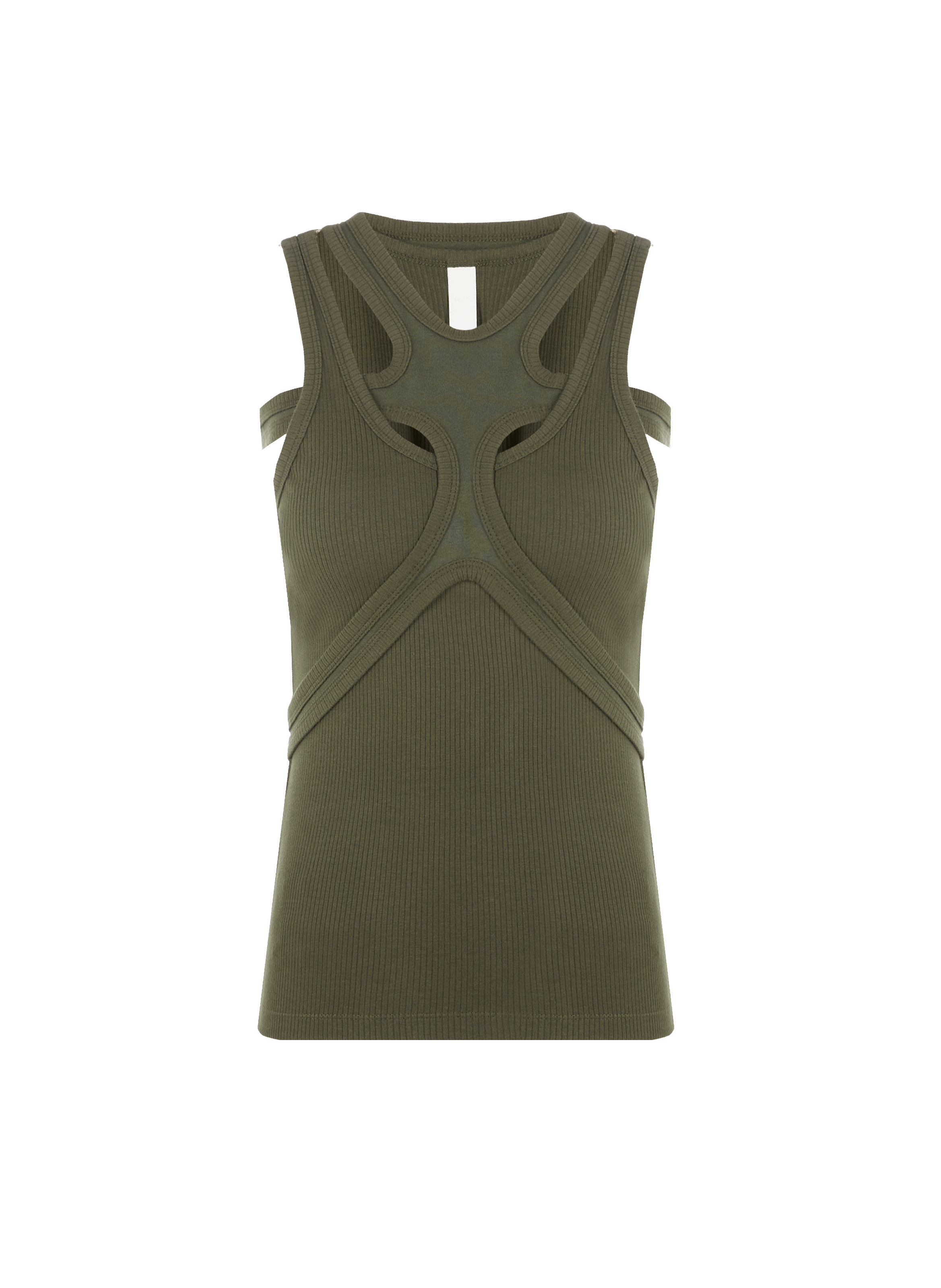 Débardeurs avec empiècements DION LEE Vert