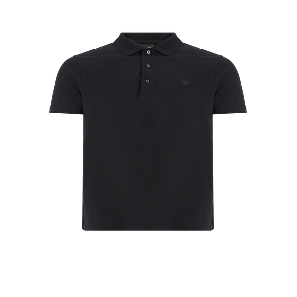 Lyle & Scott Cotton Polo Shirt In Black