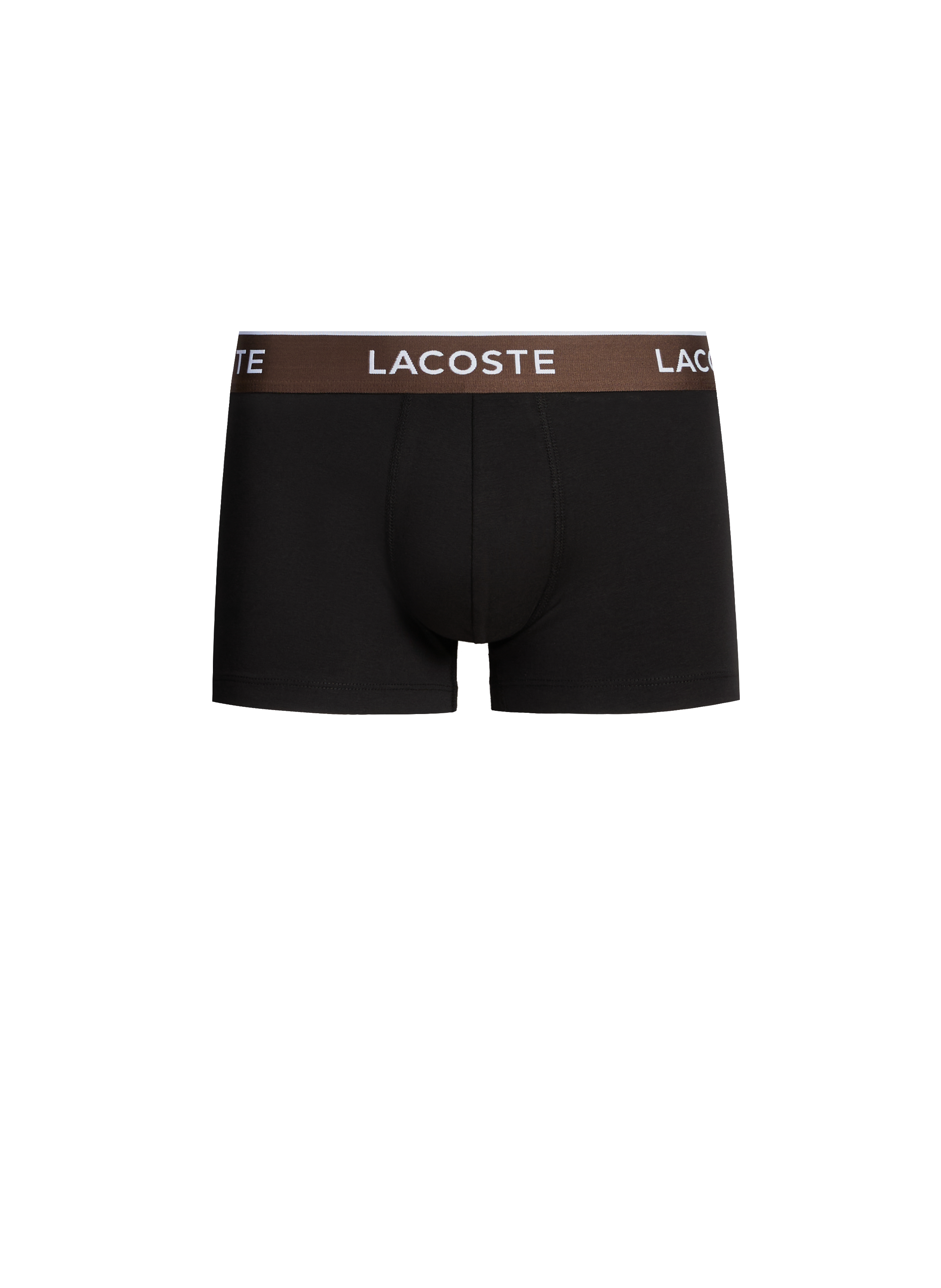LACOSTE Lot de 3 boxers Noir