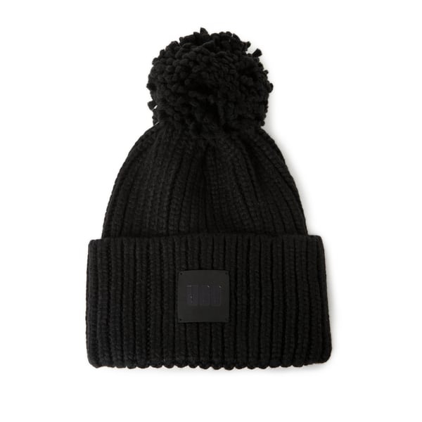 Ugg Bonnet En Maille In Noir
