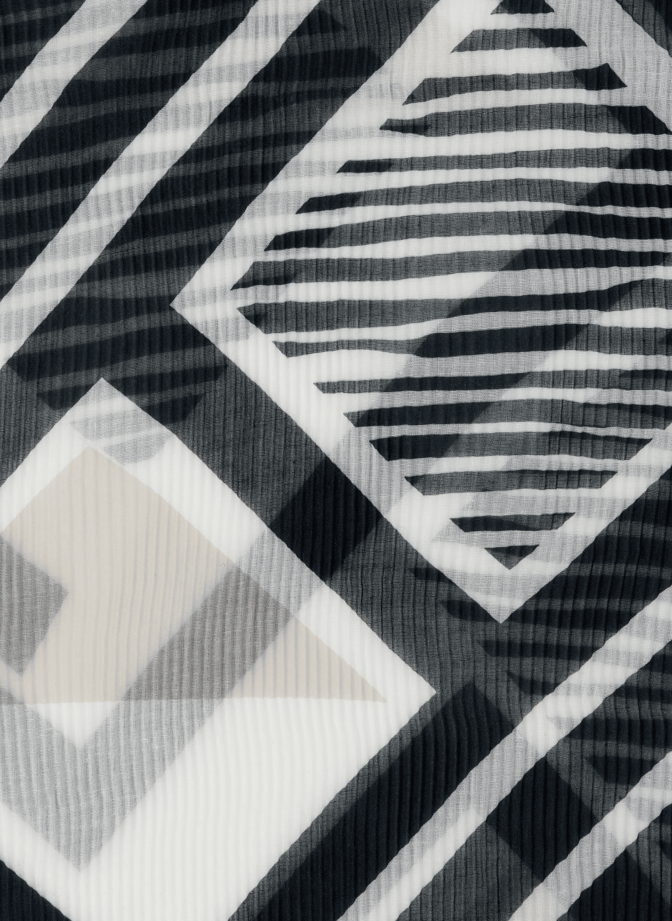 Etole plissée imprimée AU PRINTEMPS PARIS Multicolore