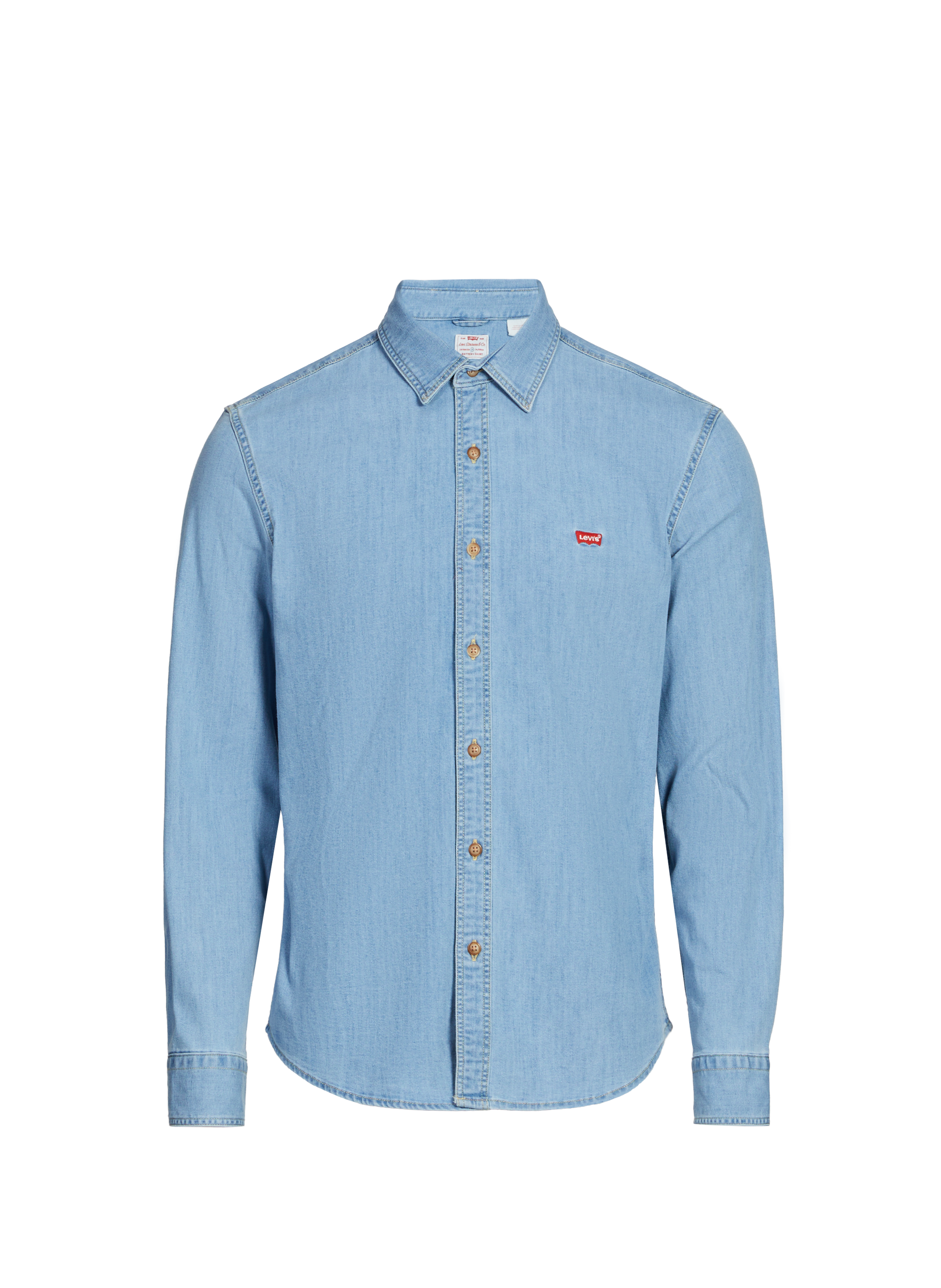 Bleached denim Shirt LEVI'S Blue