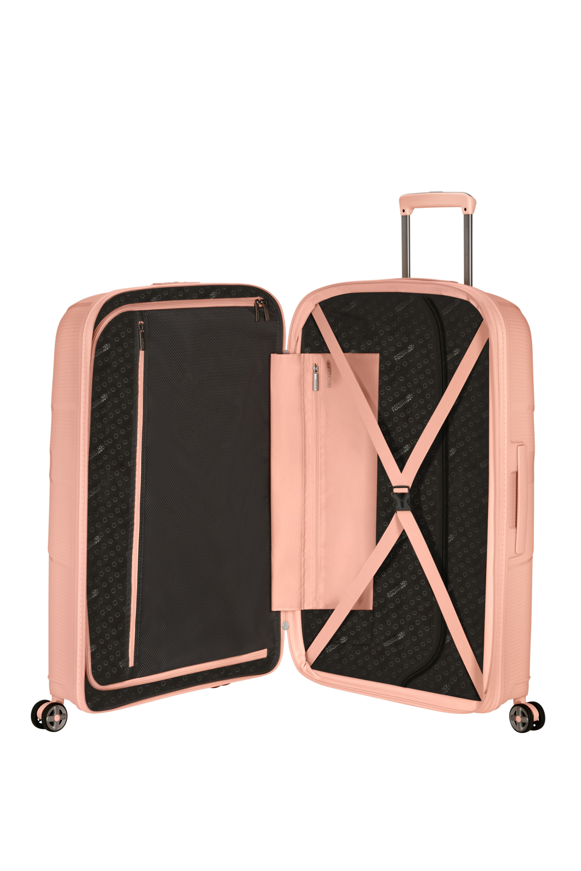 Starvibe valise 4 roues taille l AMERICAN TOURISTER Rose