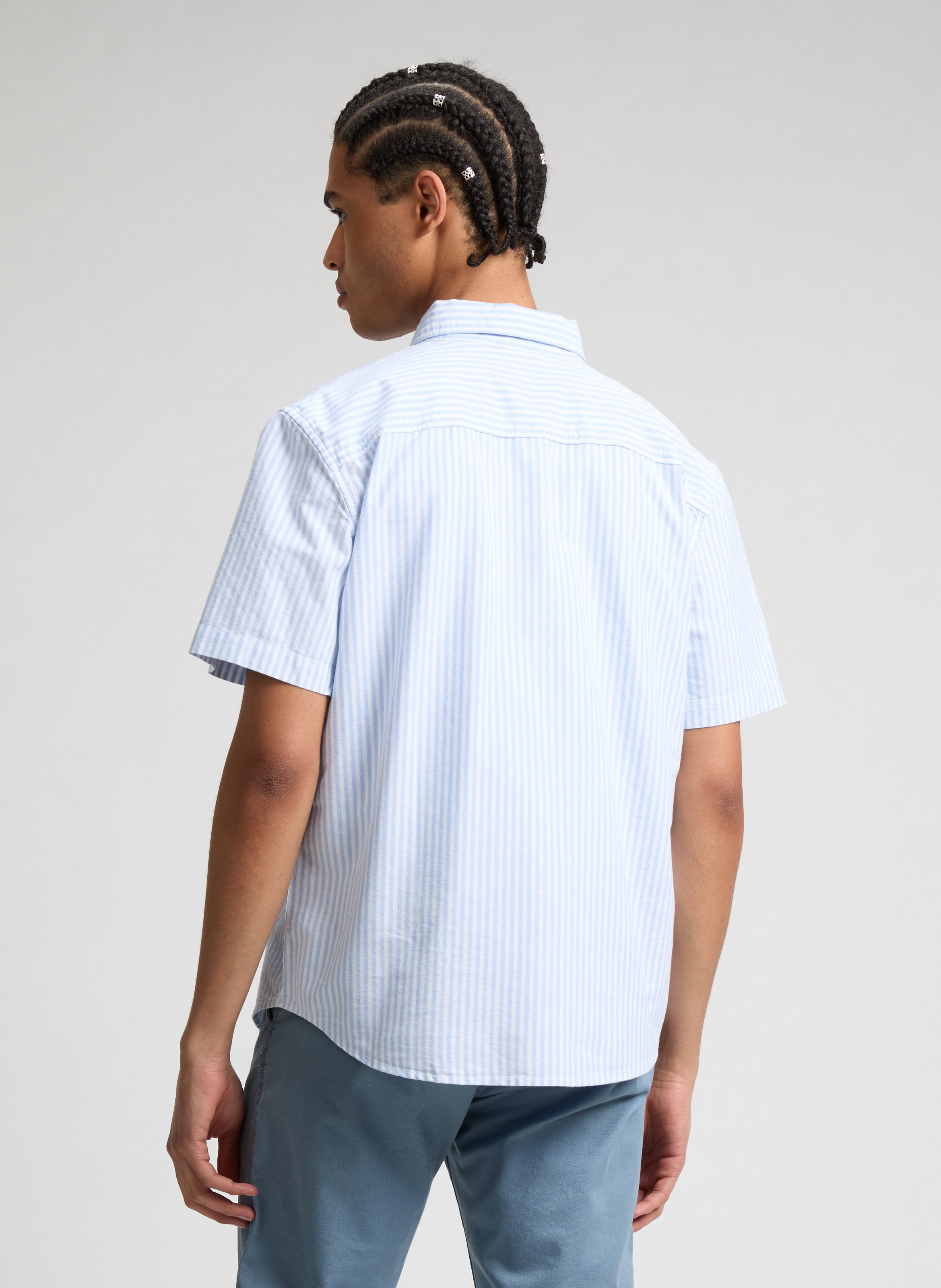 Striped cotton Shirt LEVI'S Blue