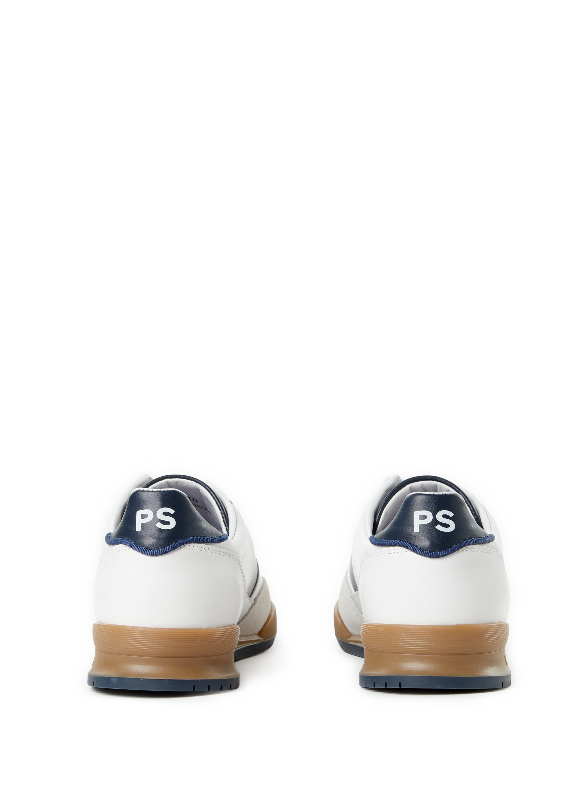 Baskets basses en cuir PAUL SMITH Blanc