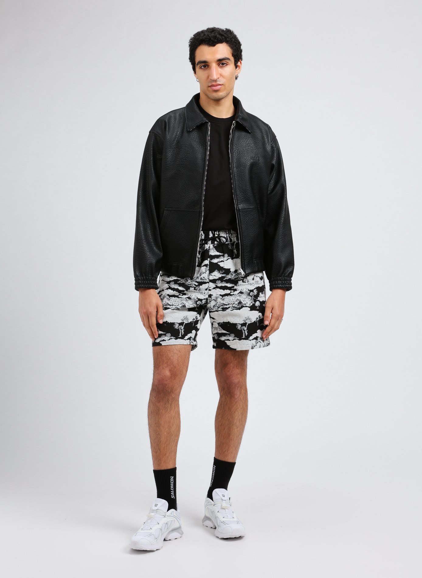 Grained jacket ARTE ANTWERP Black