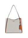 Sac porté épaule Nicolette en coton mélangé | Multicolore by GUESS GUESS Sac porté épaule Nicolette en coton mélangé | Multicolore