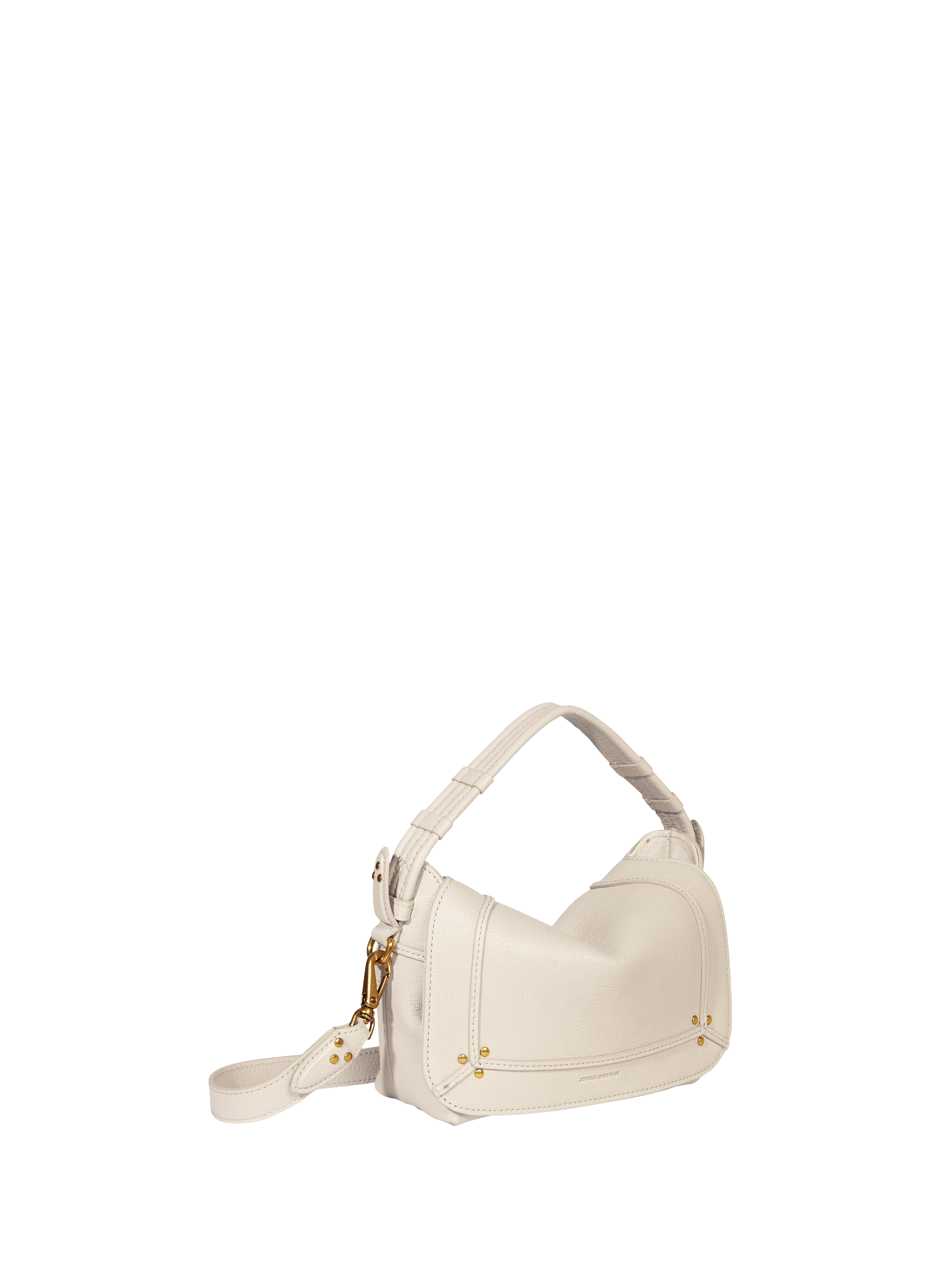Sac à bandoulière Pépito S en cuir JÉRÔME DREYFUSS Beige