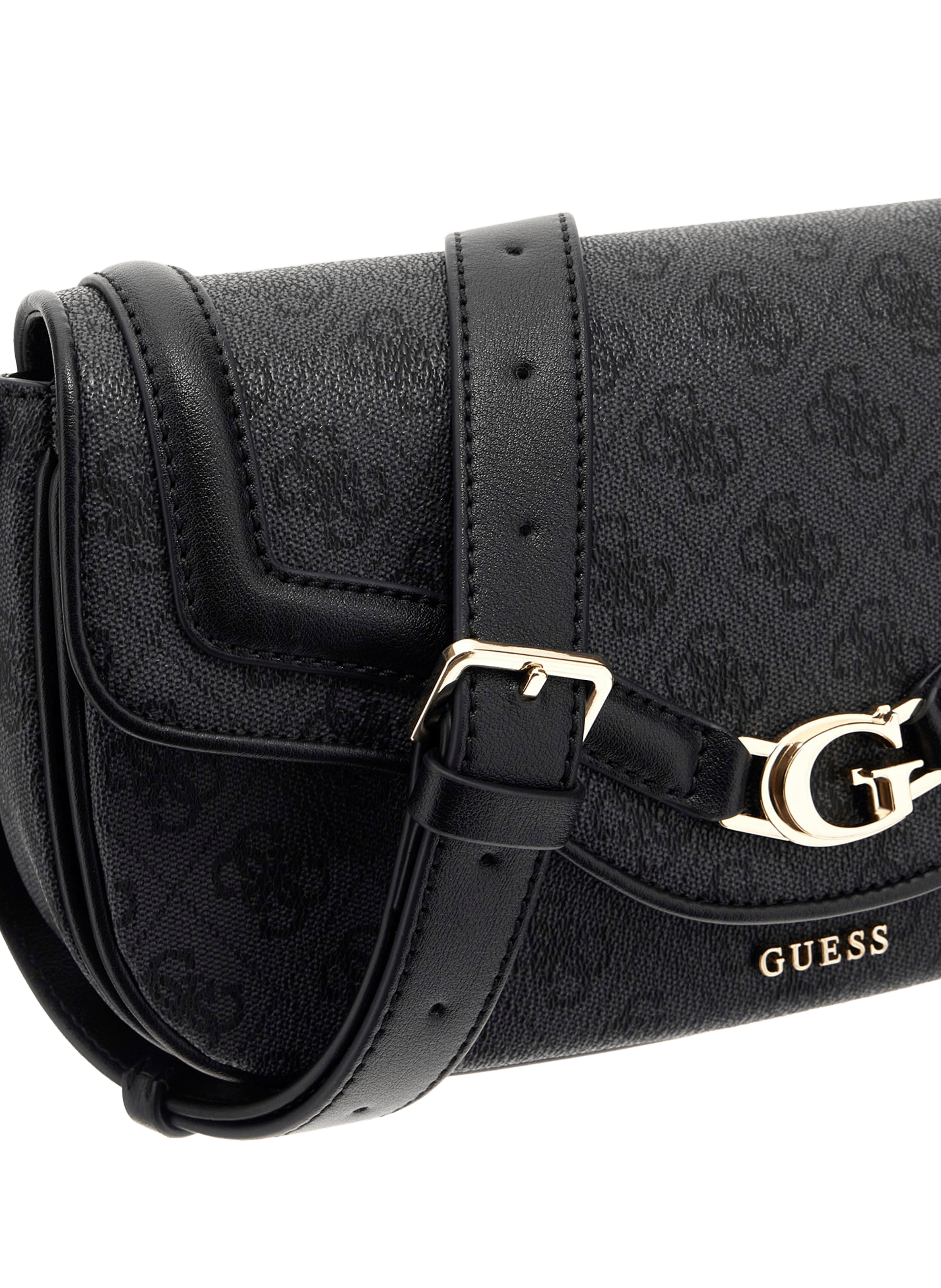 Logo shoulder bag GUESS Grey