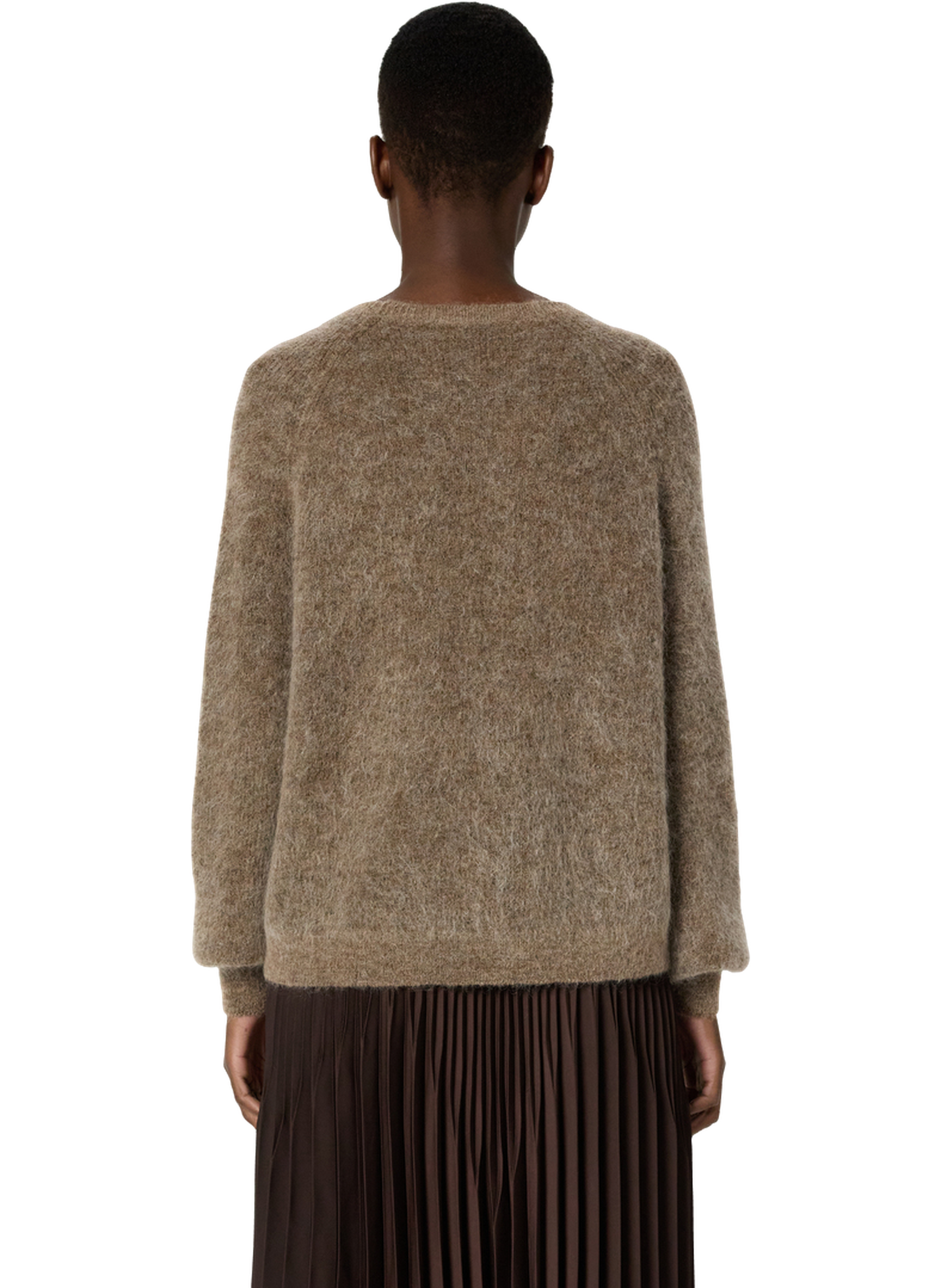 Pull en mohair - elora GERARD DAREL Marron