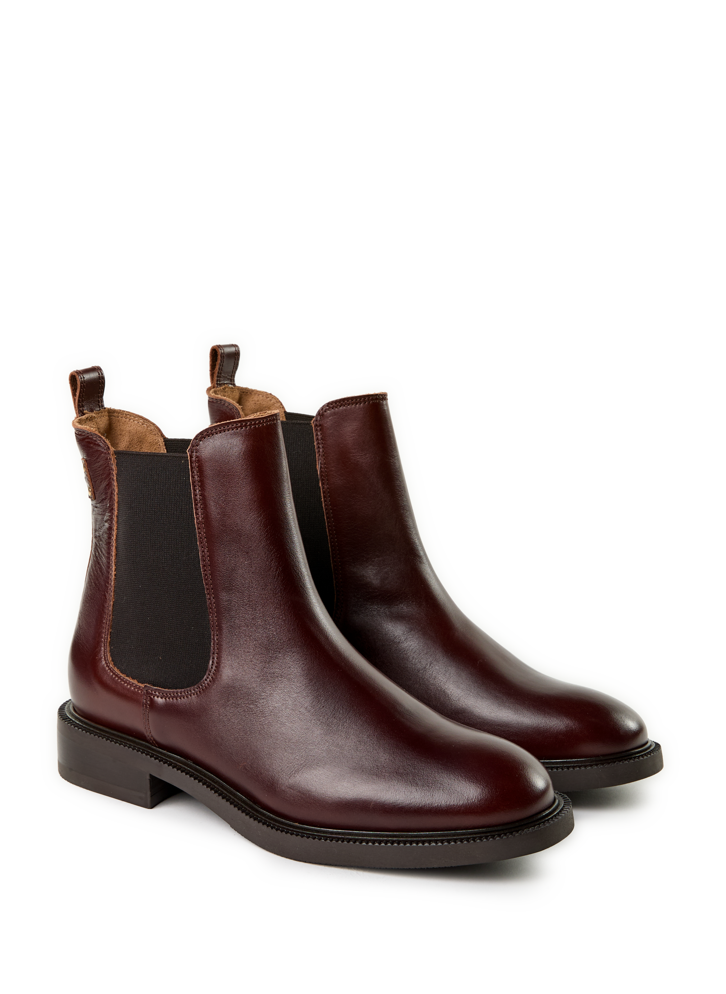 Bottines Maxines en cuir MAISON TOUFET Marron