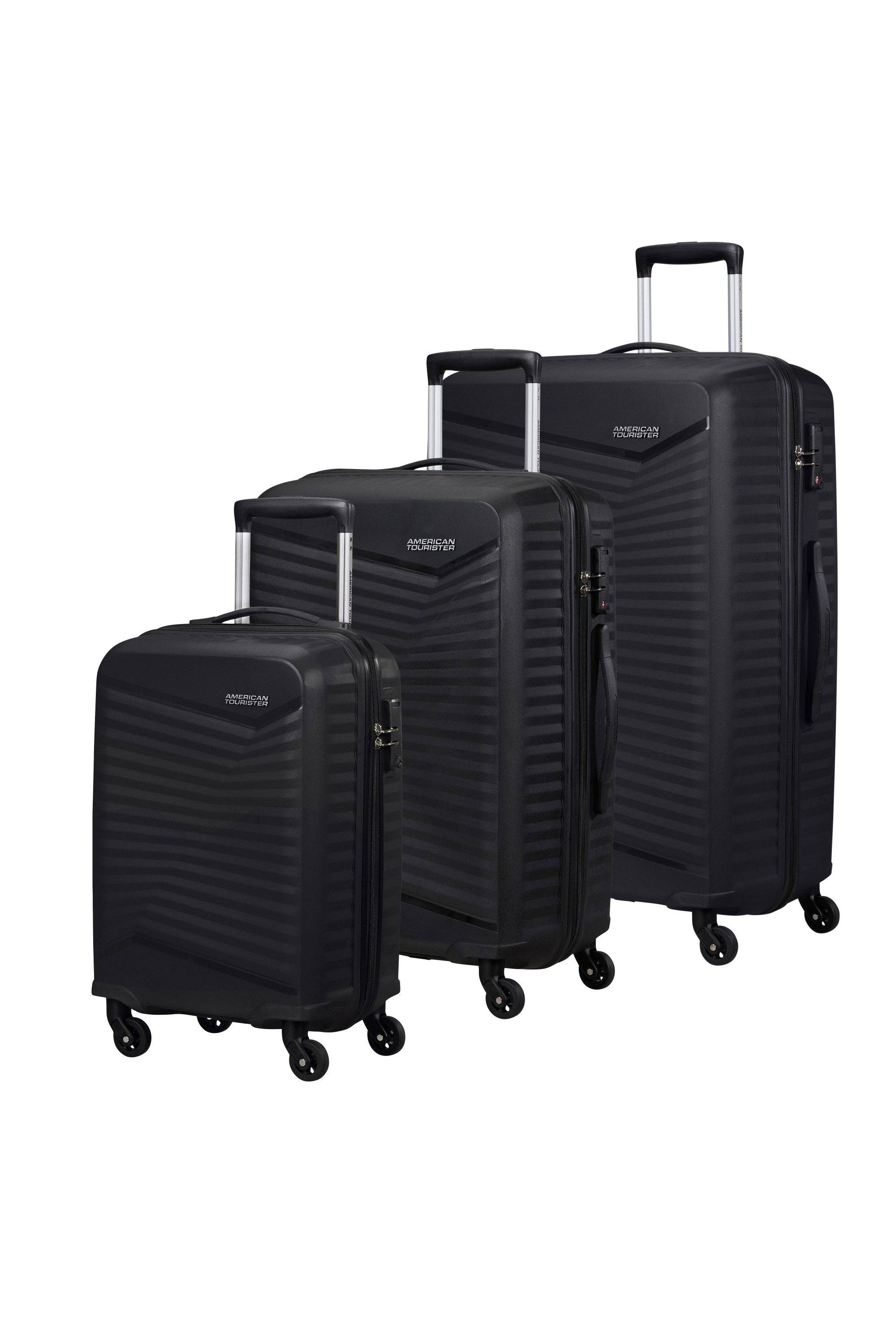 Jetdriver 2.0 nested set taille l AMERICAN TOURISTER Noir
