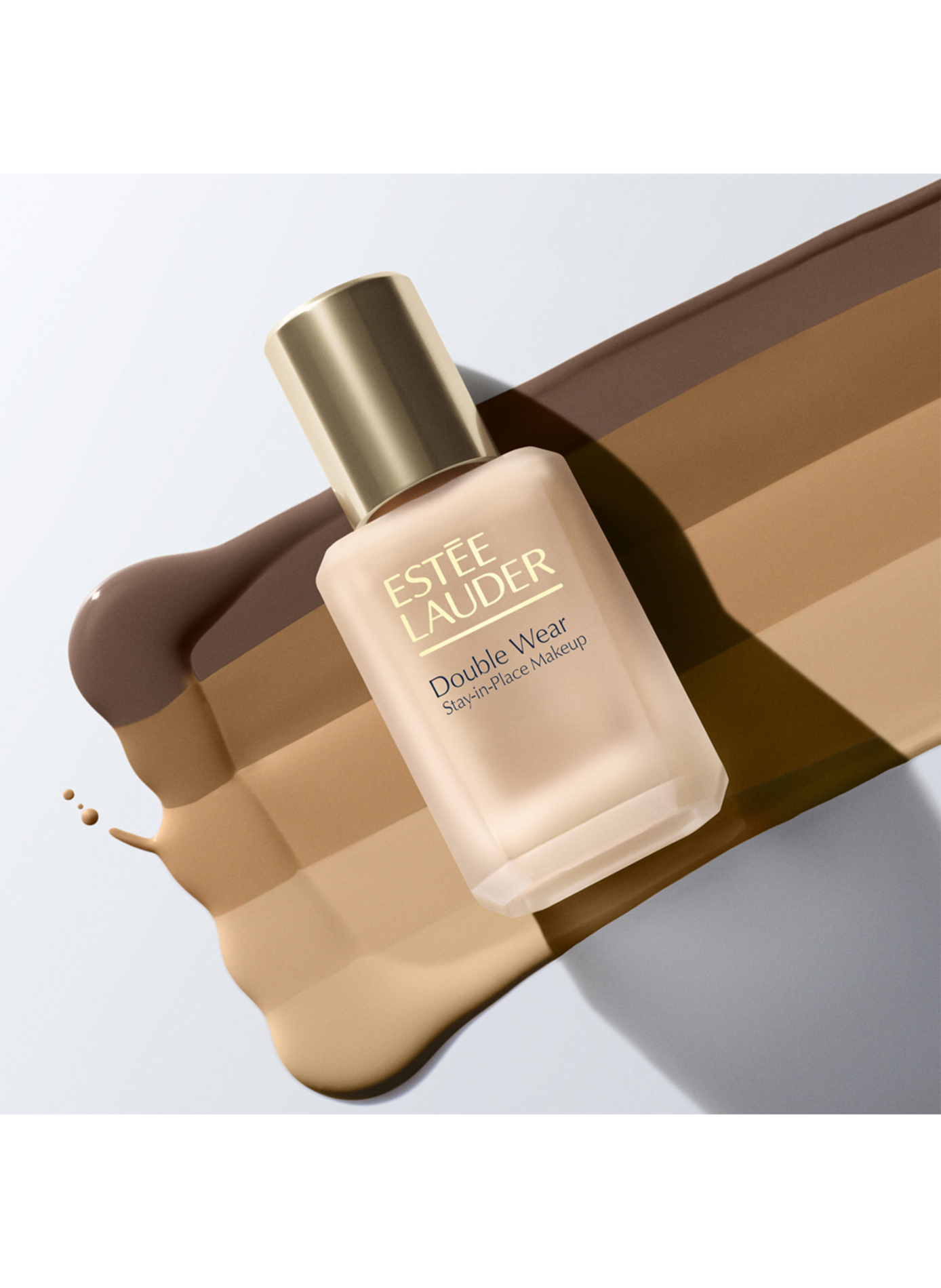 Foundation - DOUBLE WEAR - Double Wear Long-Wear Stay-in-Place Foundation SPF 10 ESTÉE LAUDER 1w0 warm porcelain